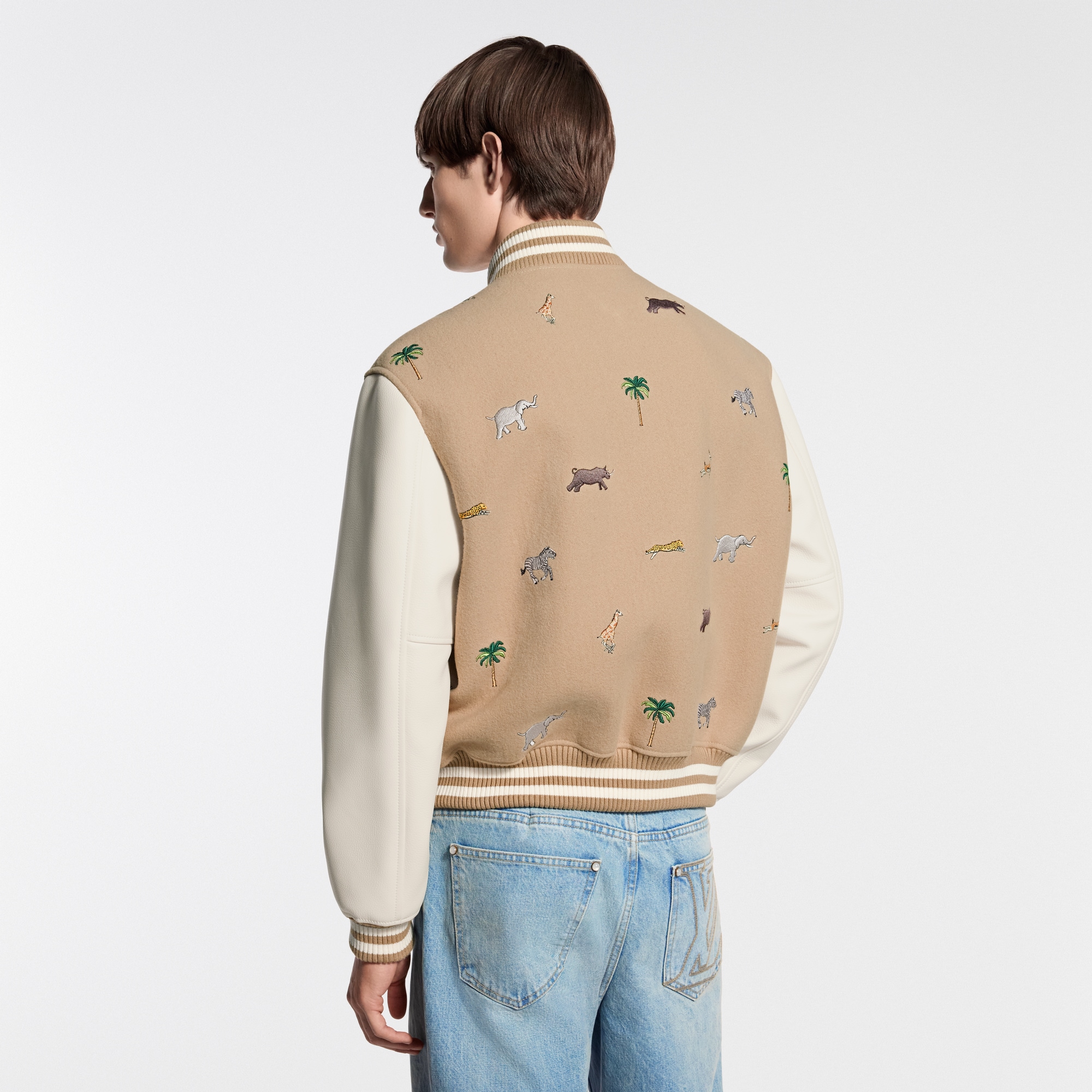 LV x The Darjeeling Limited Embroidered Varsity Blouson - Les 