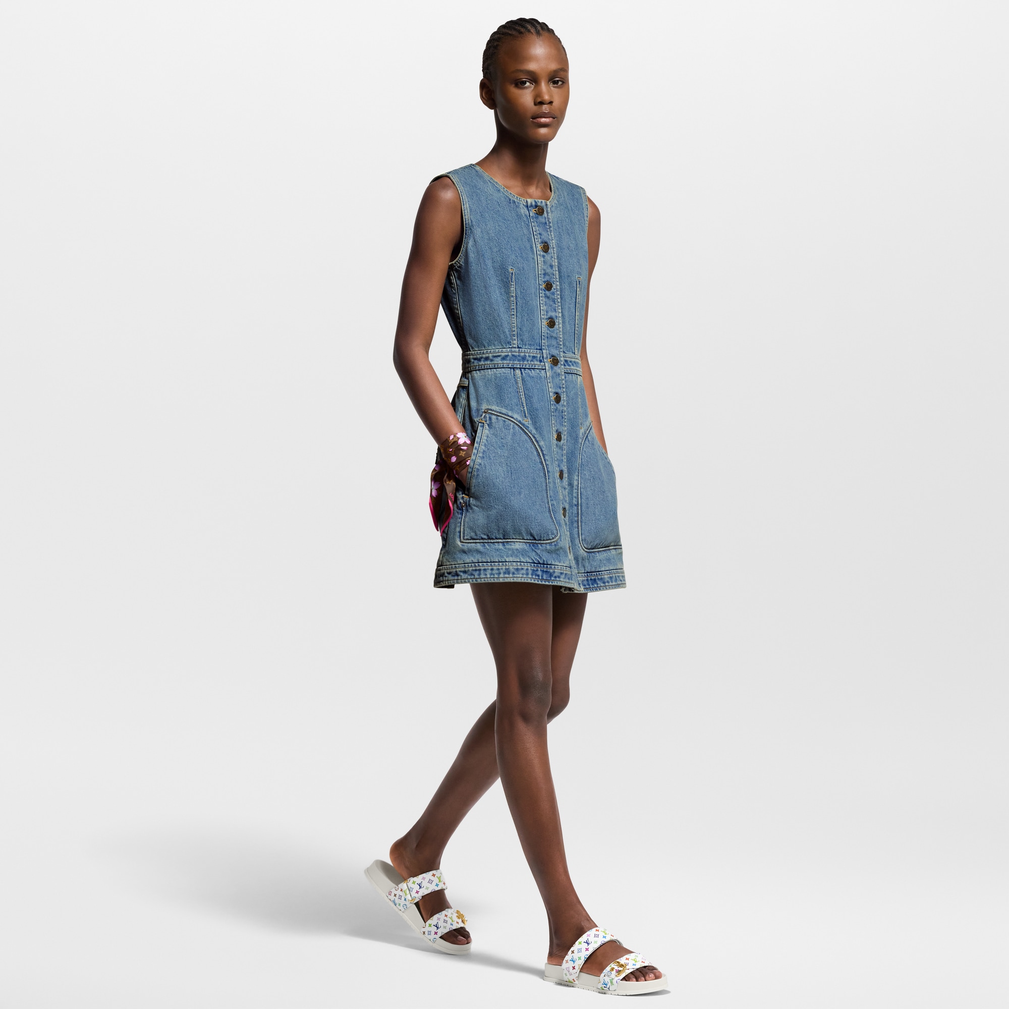  Shoes Mules and Slides LV x TM Bom Dia Flat Comfort Mule | Louis Vuitton ® (Product zoom)