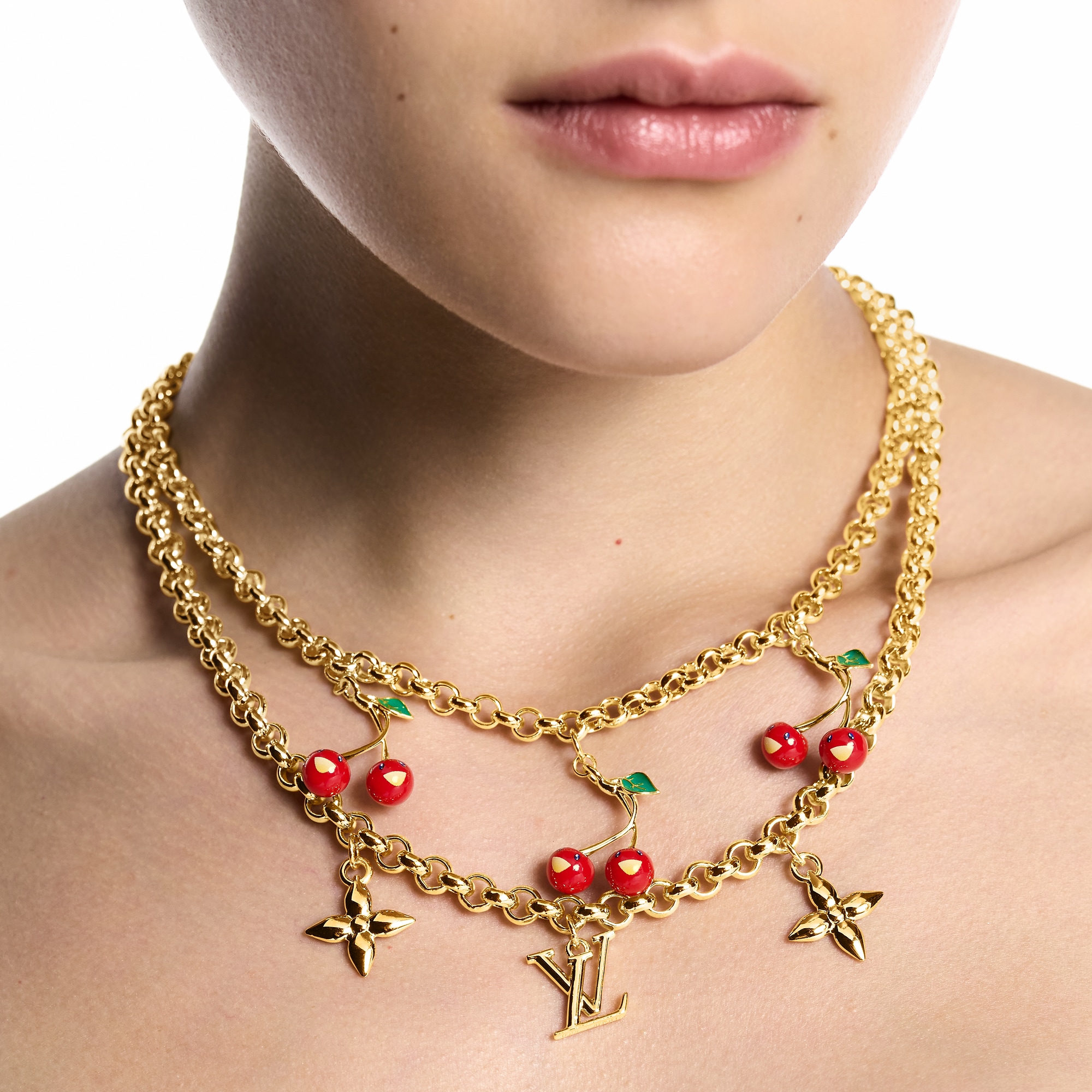 LV x TM Cerise Necklace