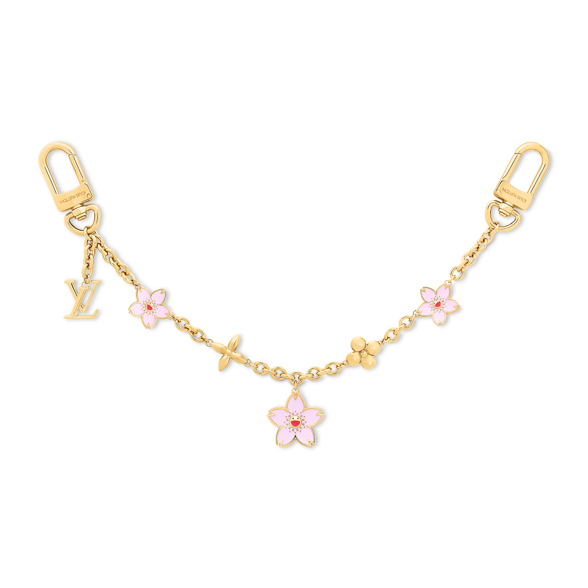 S00 Accessories Key Holders and Bag Charms LV x TM Cherry Blossom Bag Chain | Louis Vuitton ® (Product zoom)