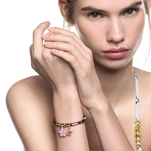 Other Leathers Fashion Jewelry Bracelets LV x TM Cherry Blossom Bracelet | Louis Vuitton ® (Product zoom)