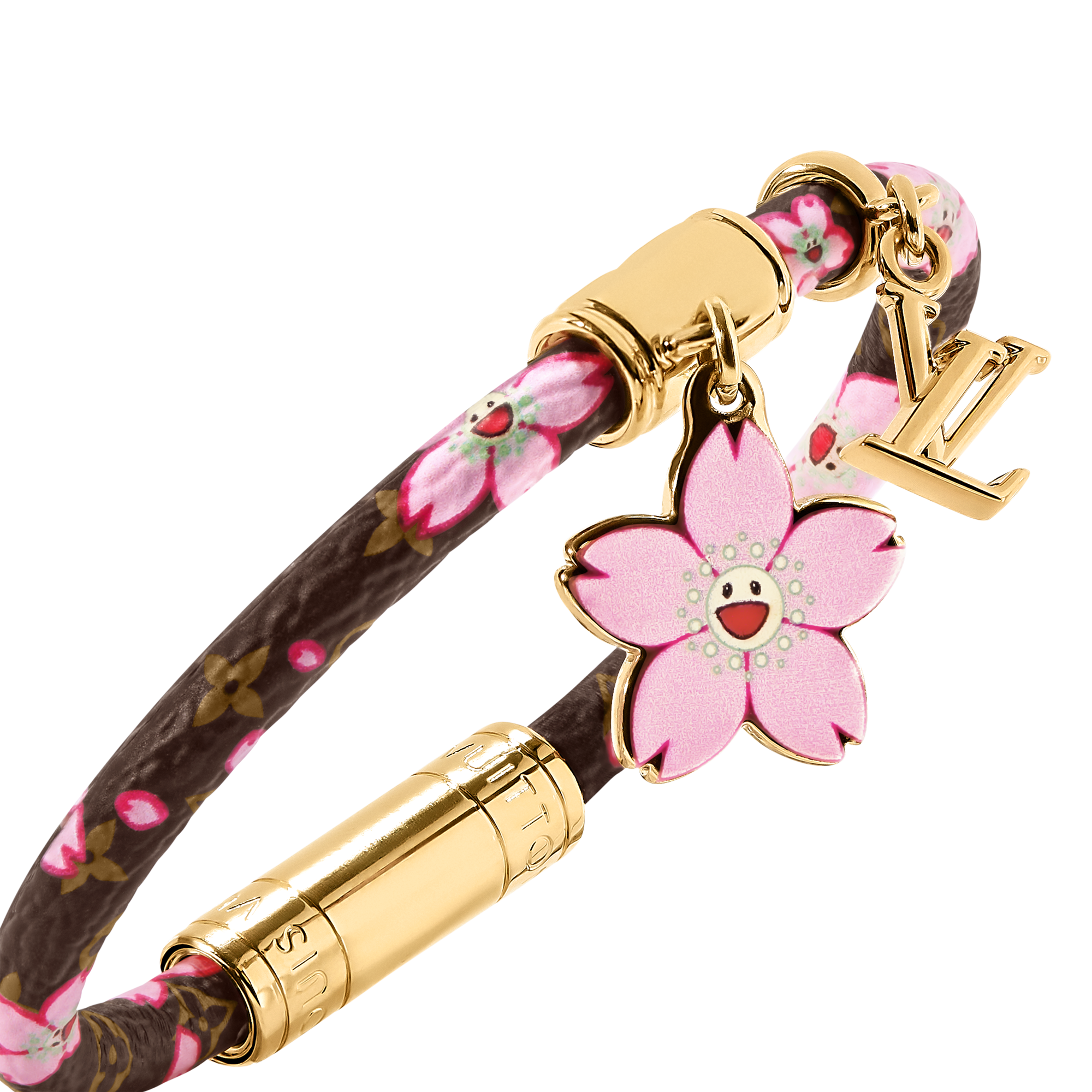 Other Leathers Fashion Jewelry Bracelets LV x TM Cherry Blossom Bracelet | Louis Vuitton ® (Product zoom)