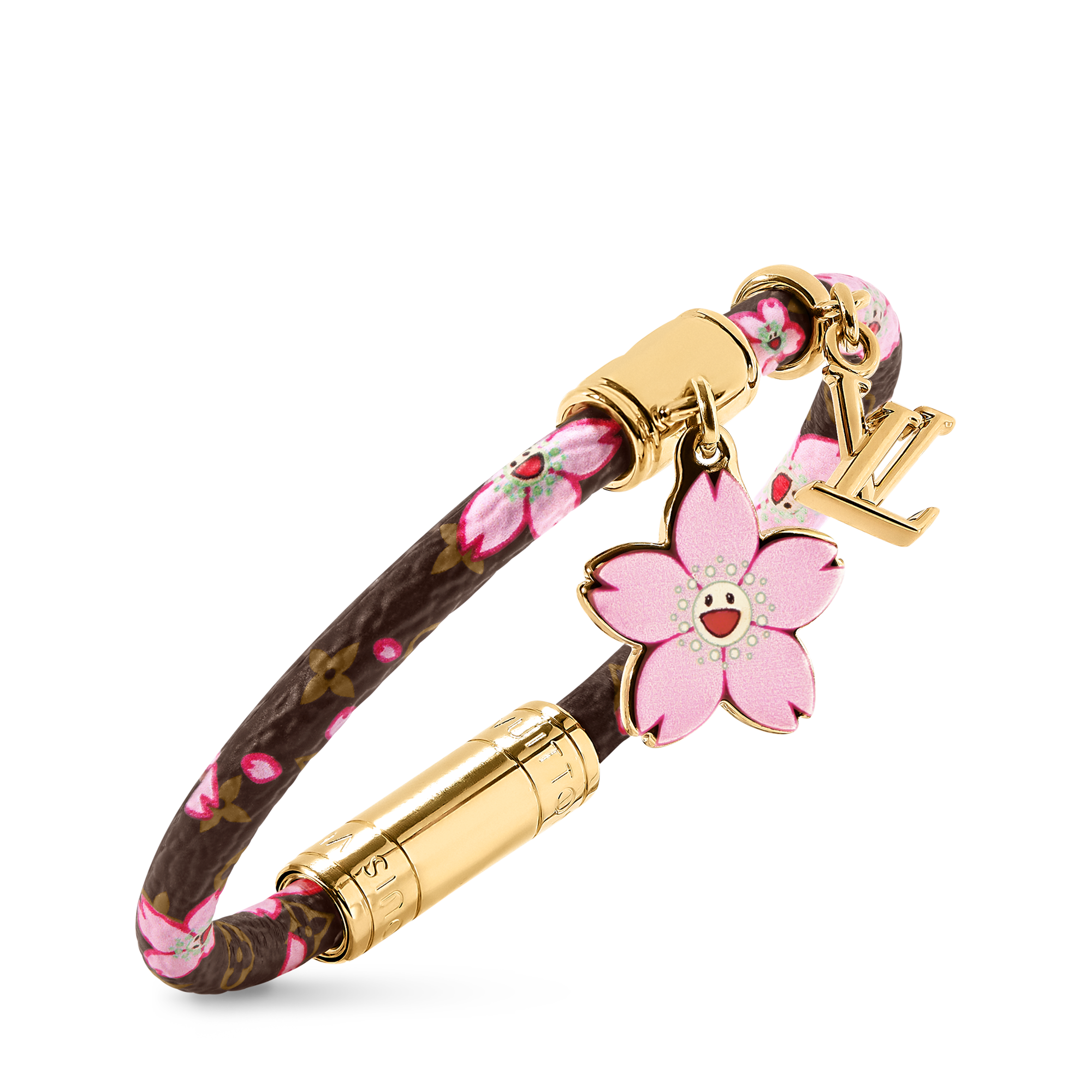 Other Leathers Fashion Jewelry Bracelets LV x TM Cherry Blossom Bracelet | Louis Vuitton ® (Product zoom)