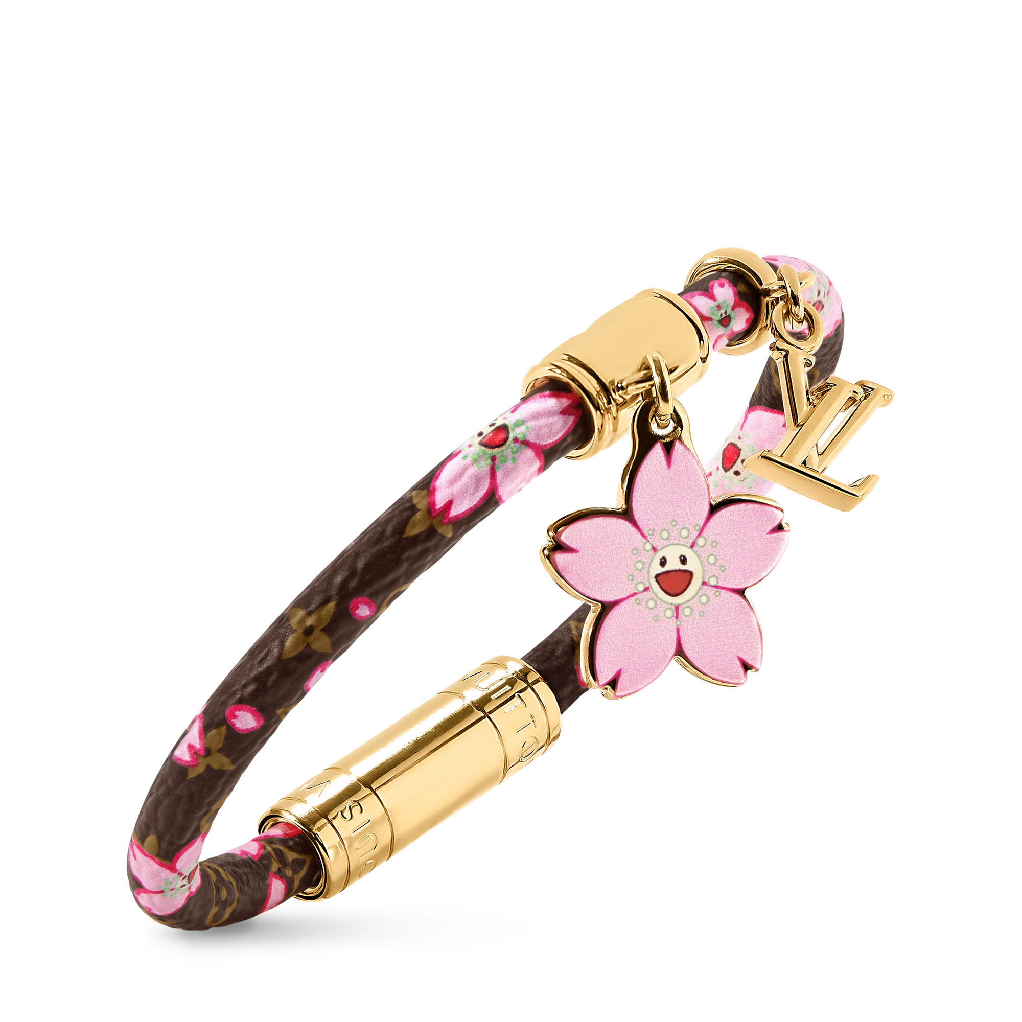Other Leathers Fashion Jewelry Bracelets LV x TM Cherry Blossom Bracelet | Louis Vuitton ® (Product zoom)