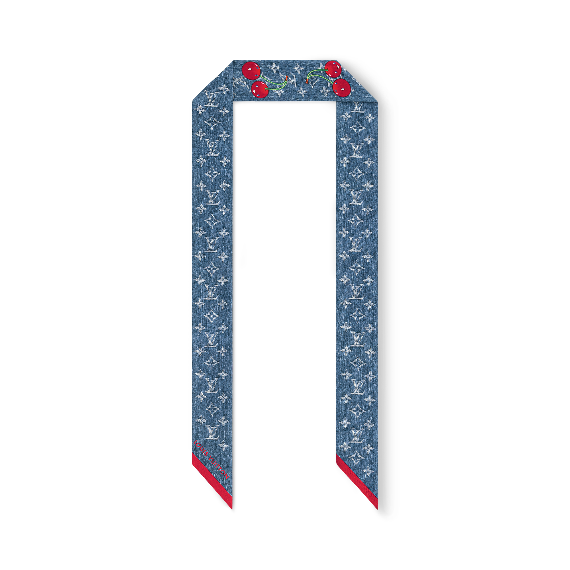 LV x TM Denim Cerise Bandeau