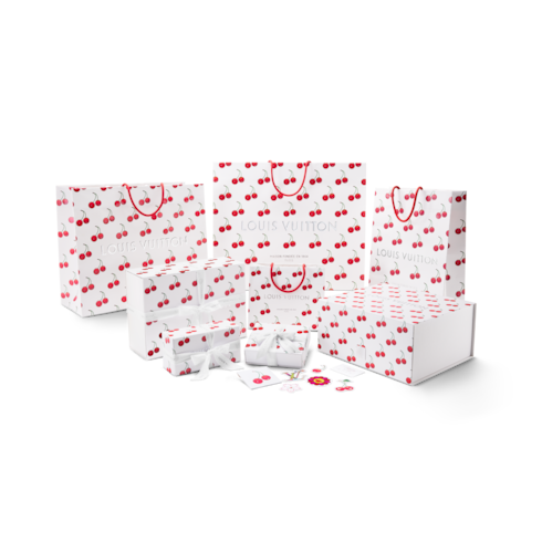 S00 Accessories Silk Squares and Bandeaus LV x TM Denim Cerise Bandeau | Louis Vuitton ®