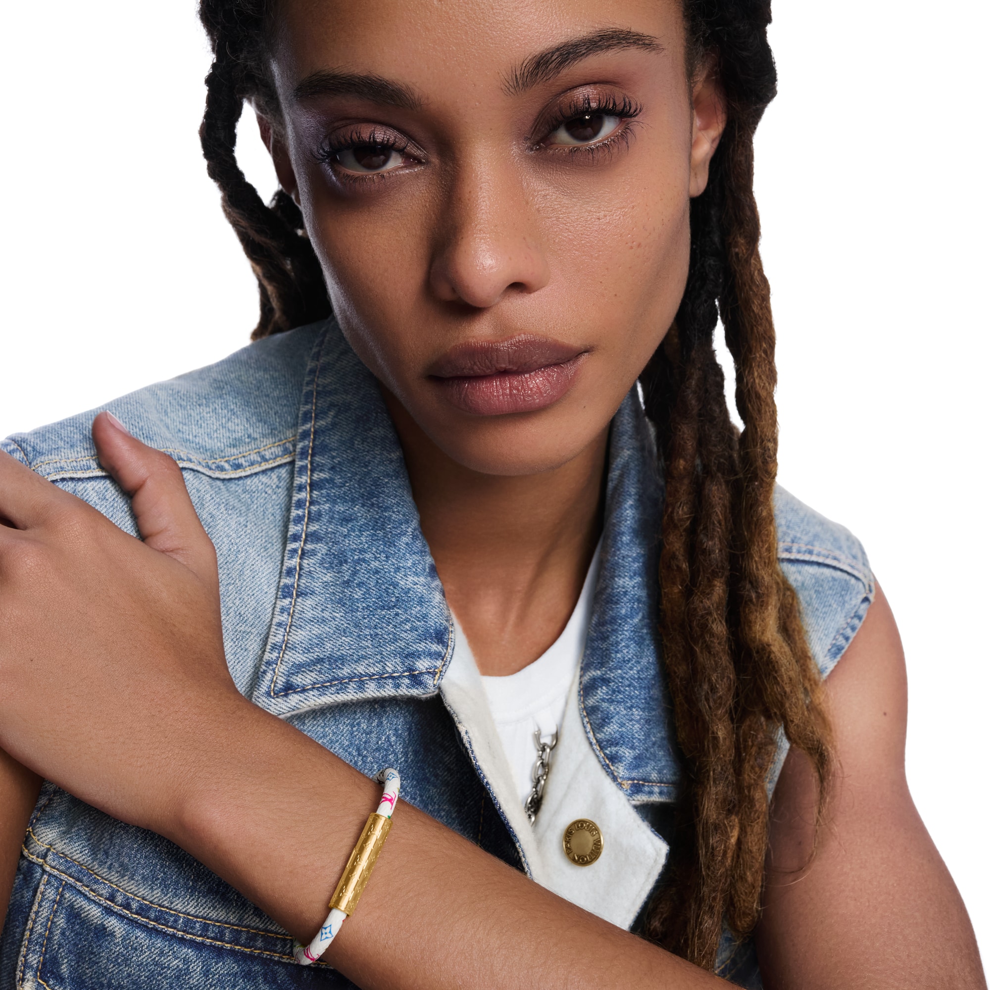 Other Leathers Fashion Jewelry All Fashion Jewelry LV x TM LV Confidential Bracelet | Louis Vuitton ® (Product zoom)
