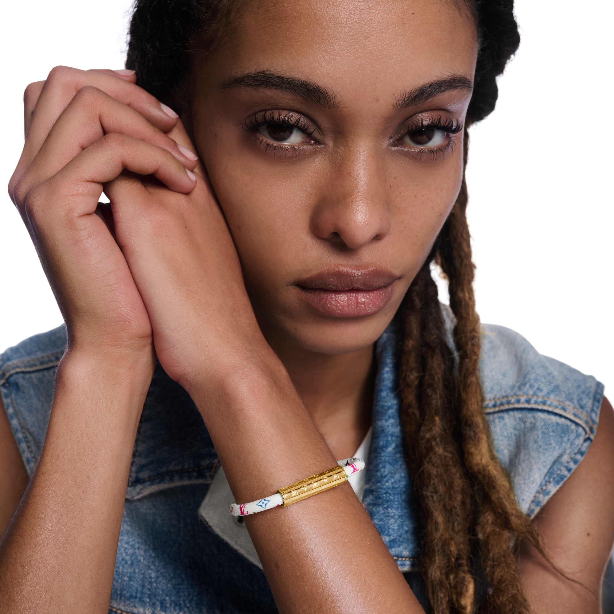 Other Leathers Fashion Jewelry All Fashion Jewelry LV x TM LV Confidential Bracelet | Louis Vuitton ® (Product zoom)