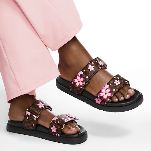 Shoes Mules and Slides LV x TM LV Sunset Flat Comfort Mule | Louis Vuitton ® (Product zoom)