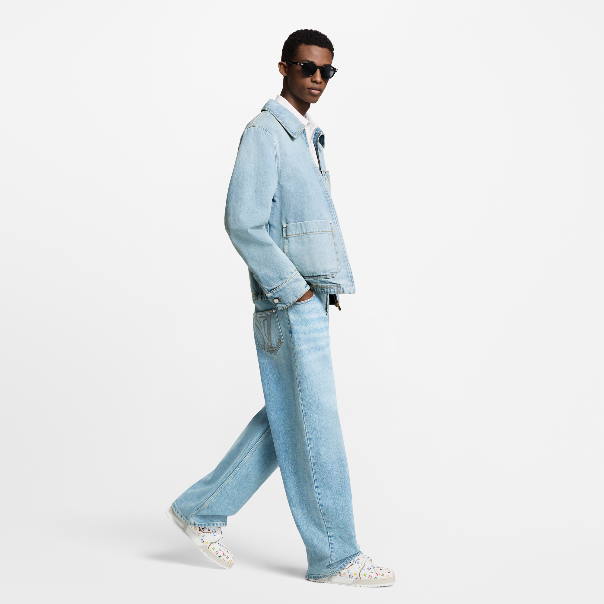  Shoes Sneakers LV x TM LV Trainer Sneaker | Louis Vuitton ® (Product zoom)