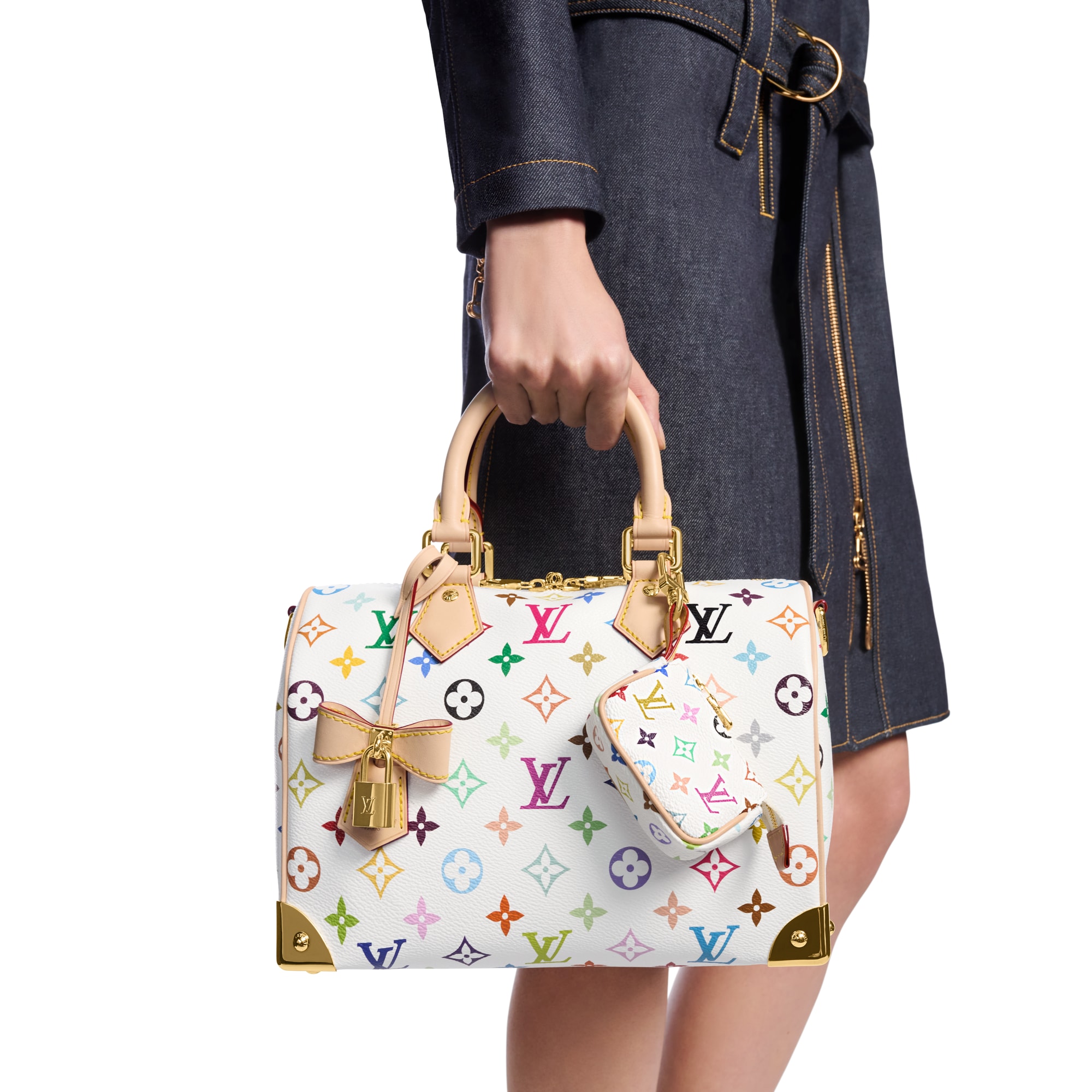 Multicolor Louis Vuitton Bag Charm Louis Vuitton Multicolor Resin