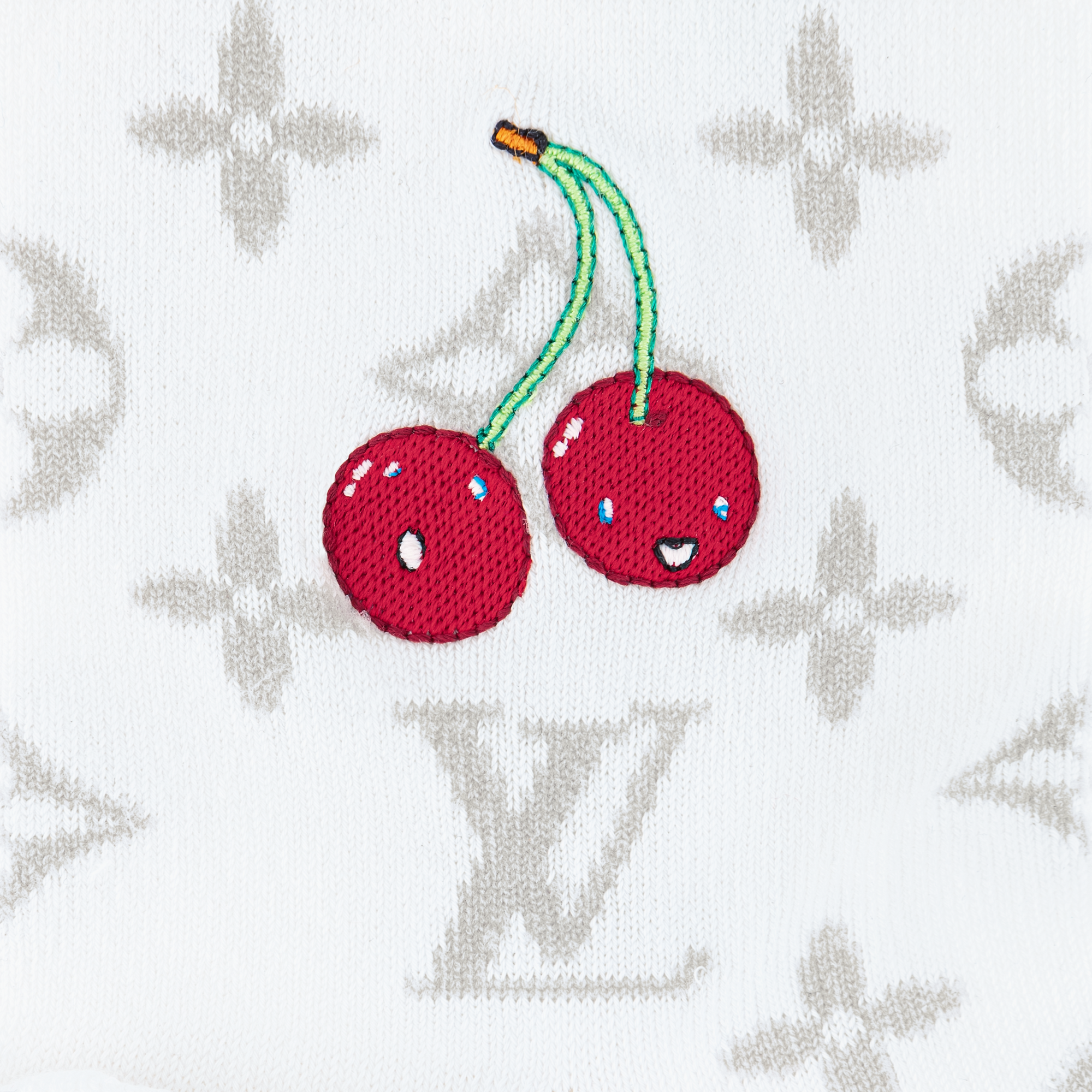 LV x TM Monogram Cerise Socks