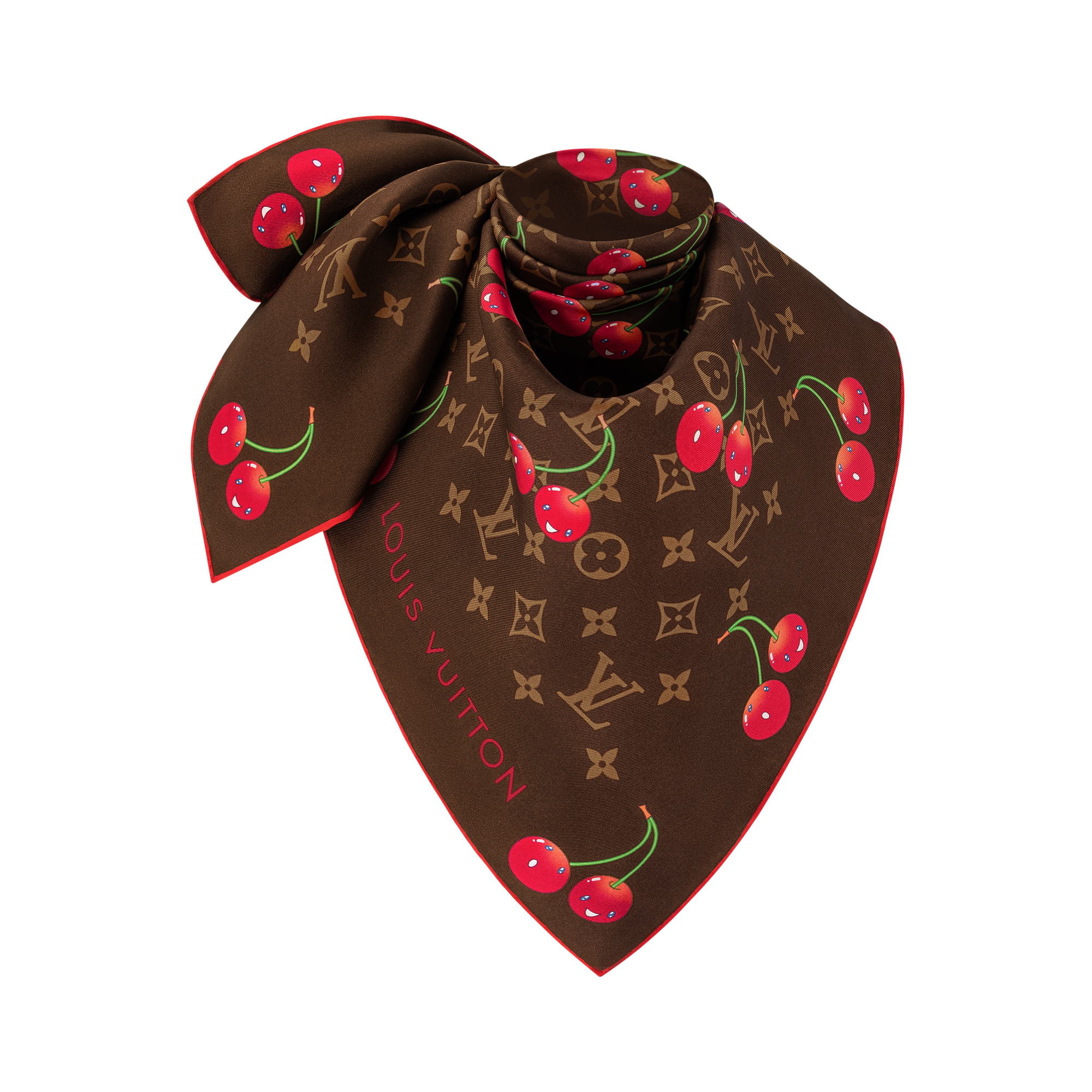 LV x TM Monogram Cerise Square 90