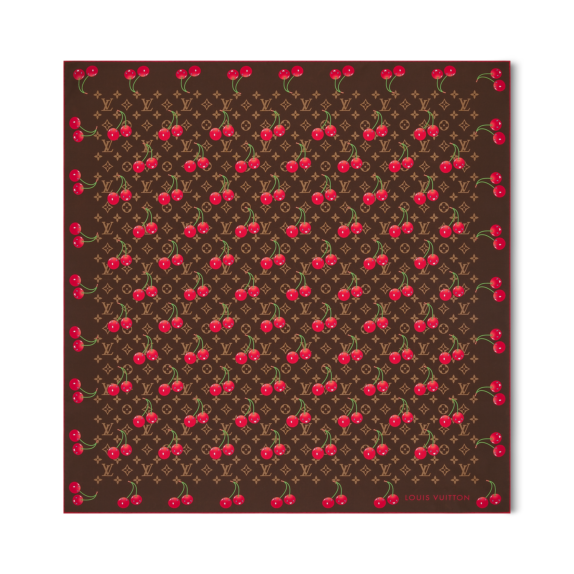 LV x TM Monogram Cerise Square 90