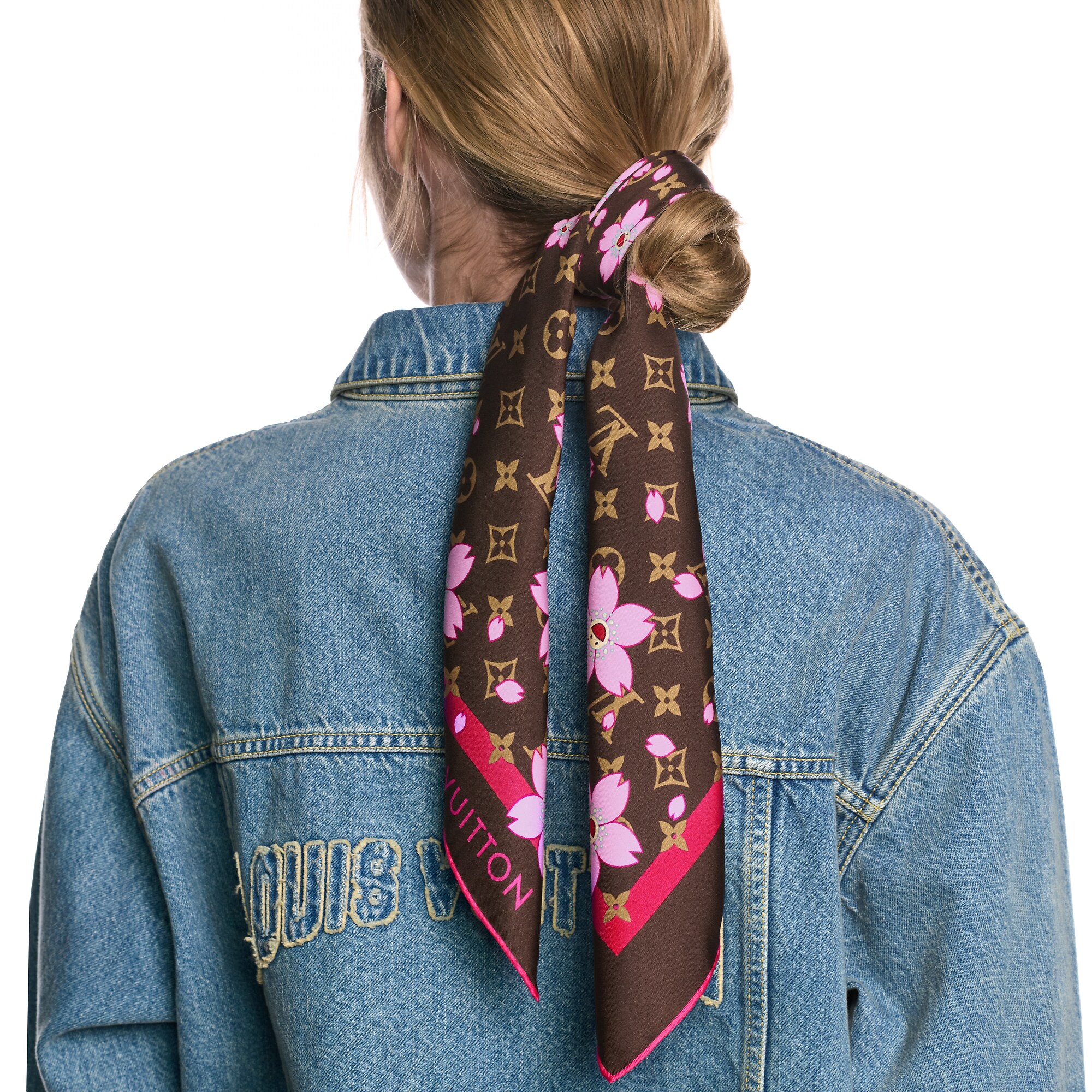 LV x TM Monogram Cherry Blossom Square 70