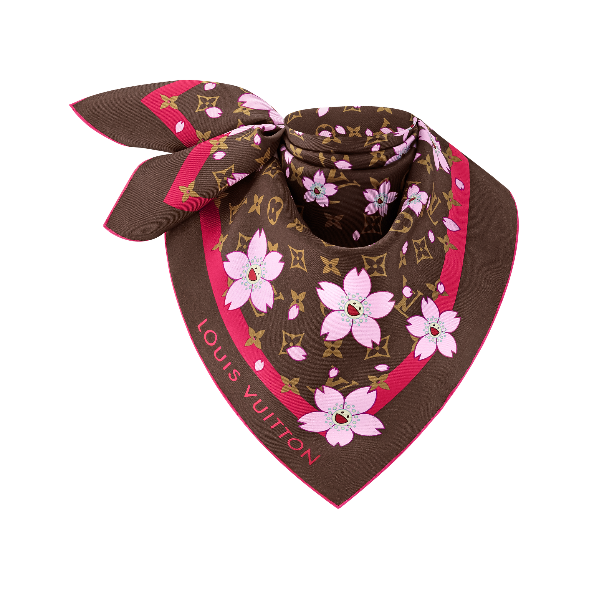 LV x TM Monogram Cherry Blossom Square 70