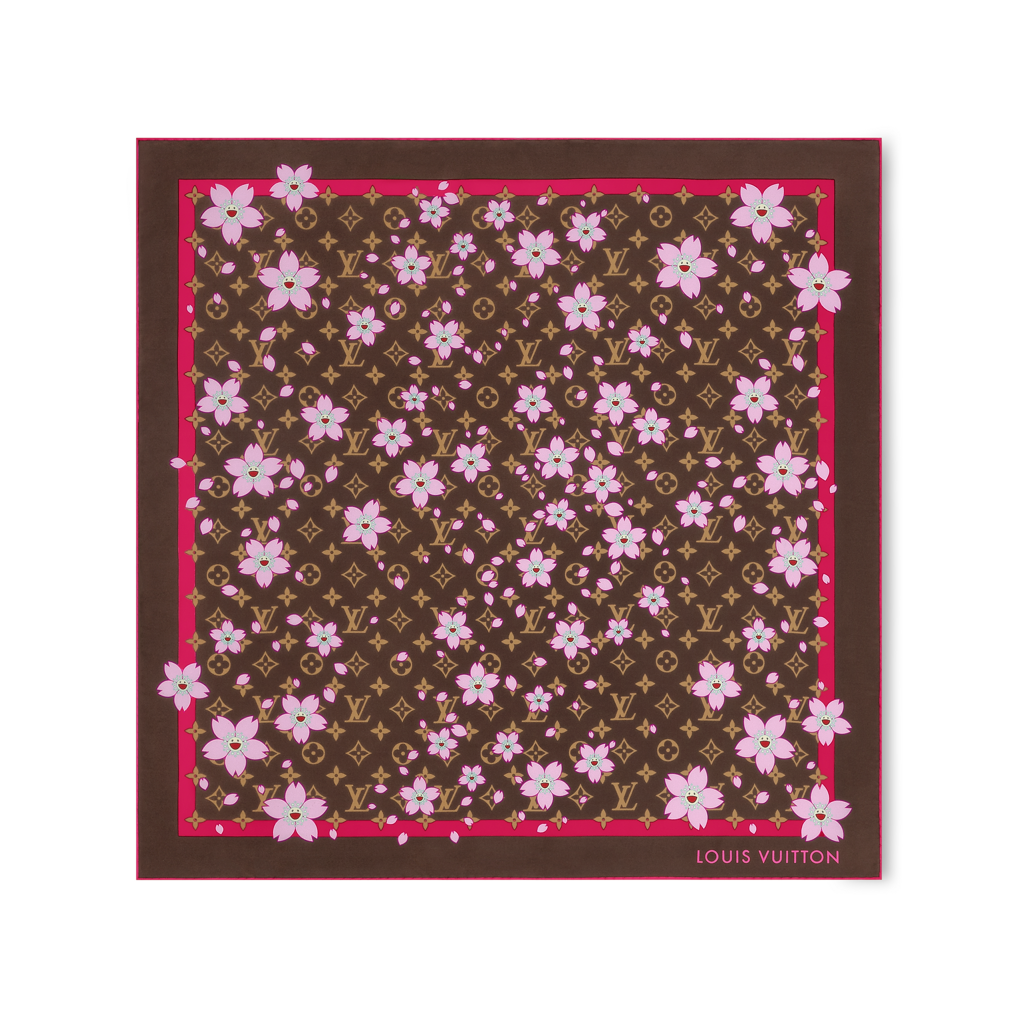 LV x TM Monogram Cherry Blossom Square 70