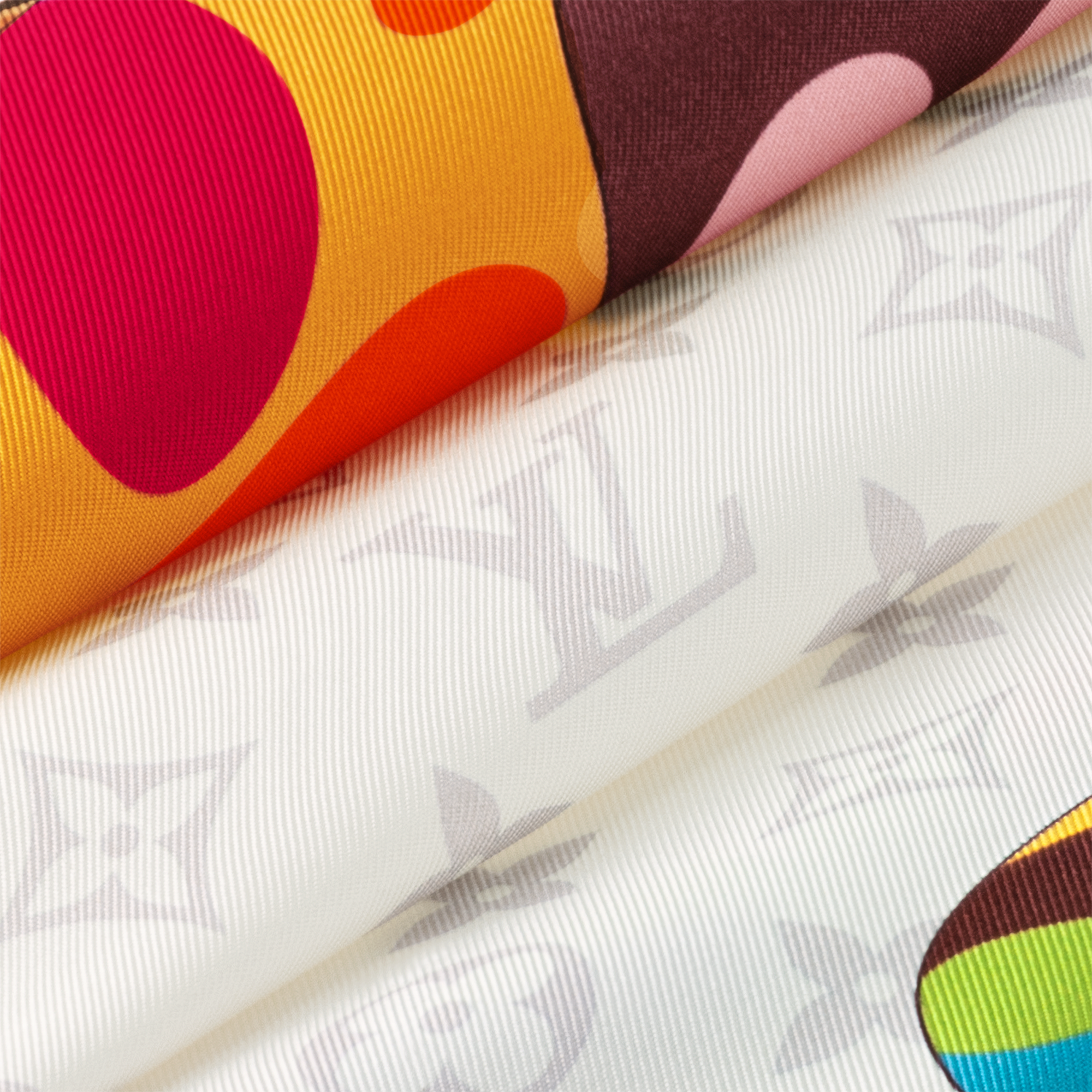 S00 Accessories Silk Squares and Bandeaus  LV x TM Monogram Superflat Characters Square 70 | Louis Vuitton ® (Product zoom)