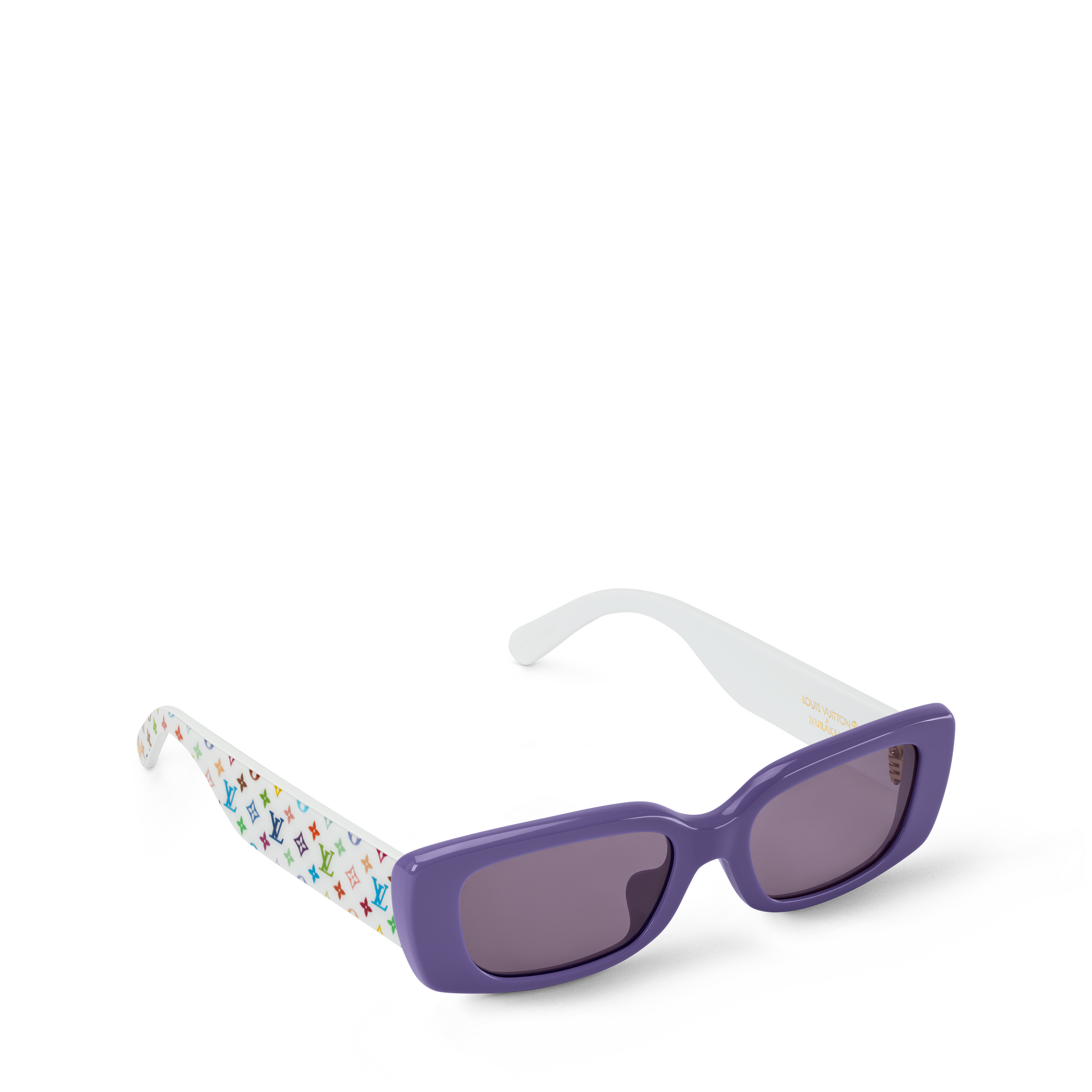 Louis Vuitton Purple Sunglasses Oversized sunglasses Louis Vuitton Purple in Plastic - 43141849 main image 2