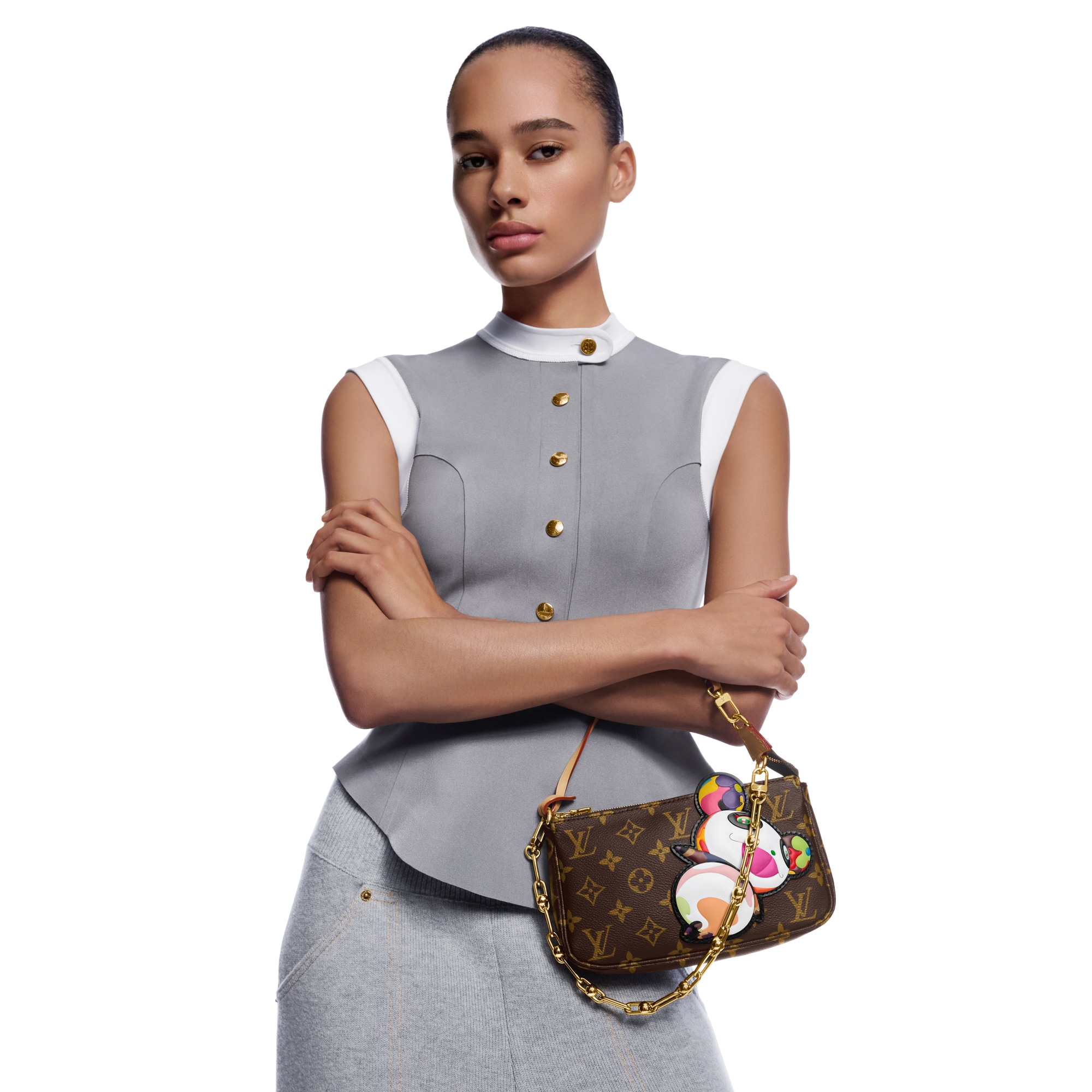 Monogram Small Leather Goods Wallets on Chain and Nano Bags LV x TM Pochette Accessoires | Louis Vuitton ® (Product zoom)