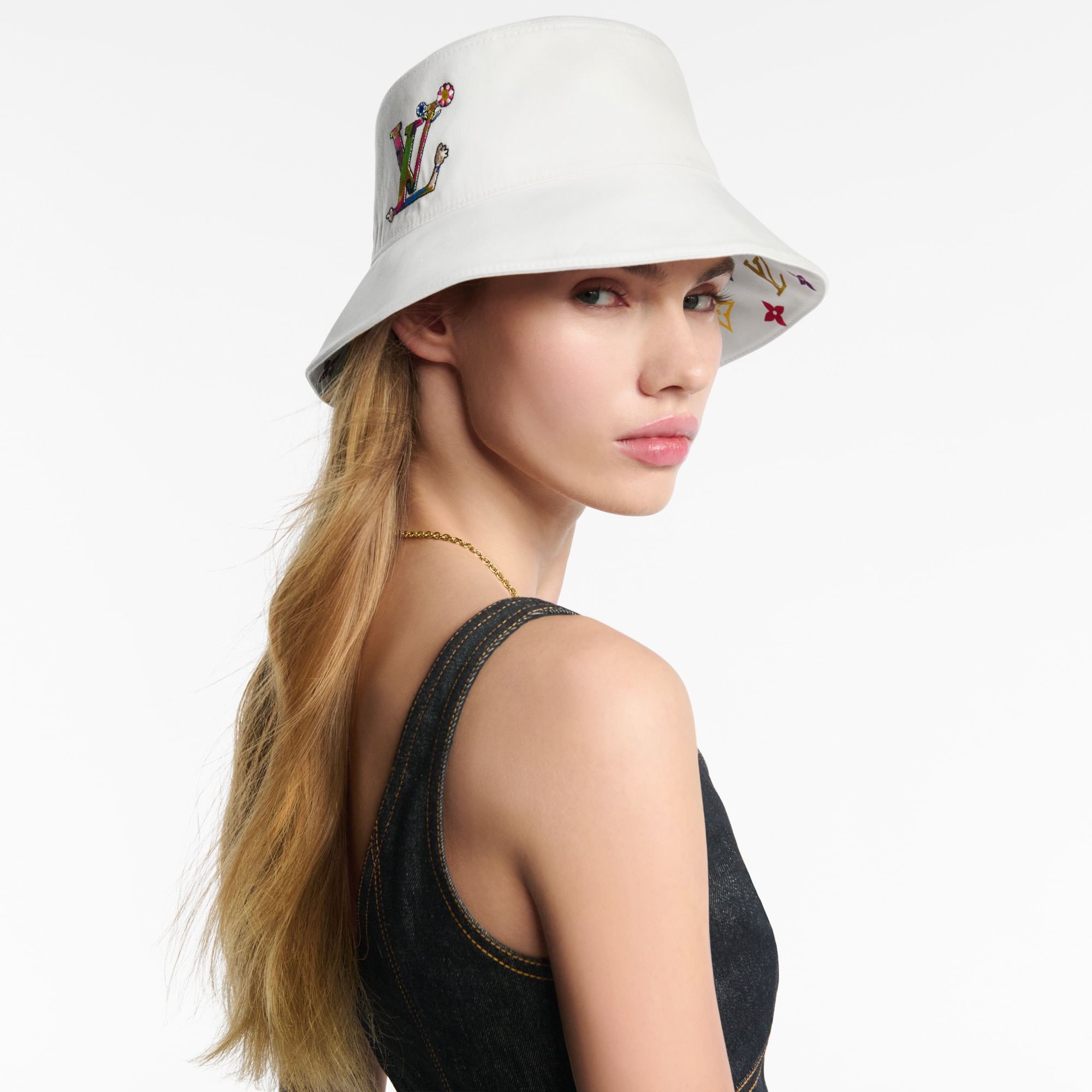 LV x TM Reversible Superflat Bucket Hat S00 - Women - Accessories 