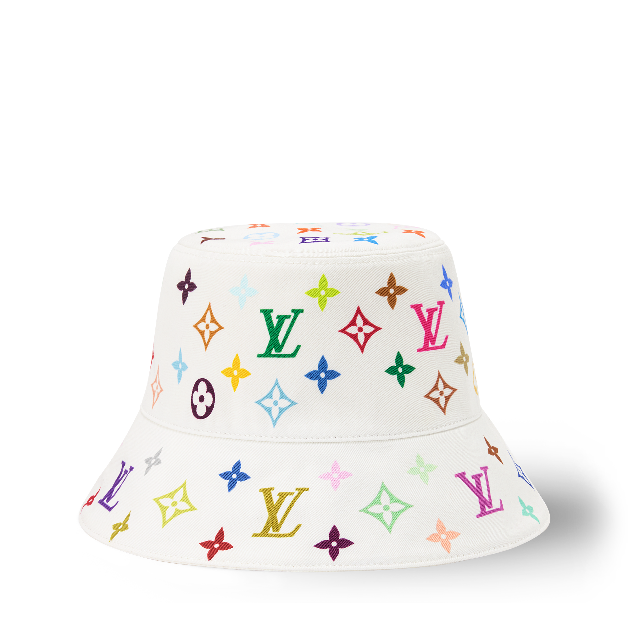 Louis Vuitton x Takashi Murakami Reversible Superflat Bucket Hat LV x TM Reversible Superflat Bucket Hat S00 - Accessories  main image 3