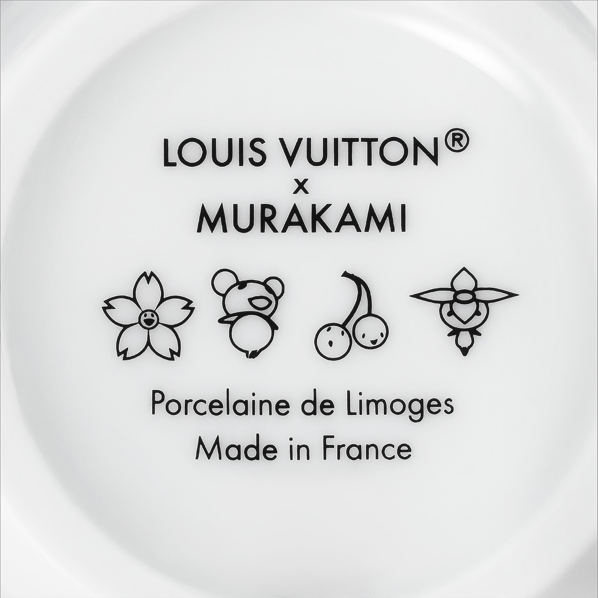 LV x TM Set of 2 Coffee Cups and Saucers