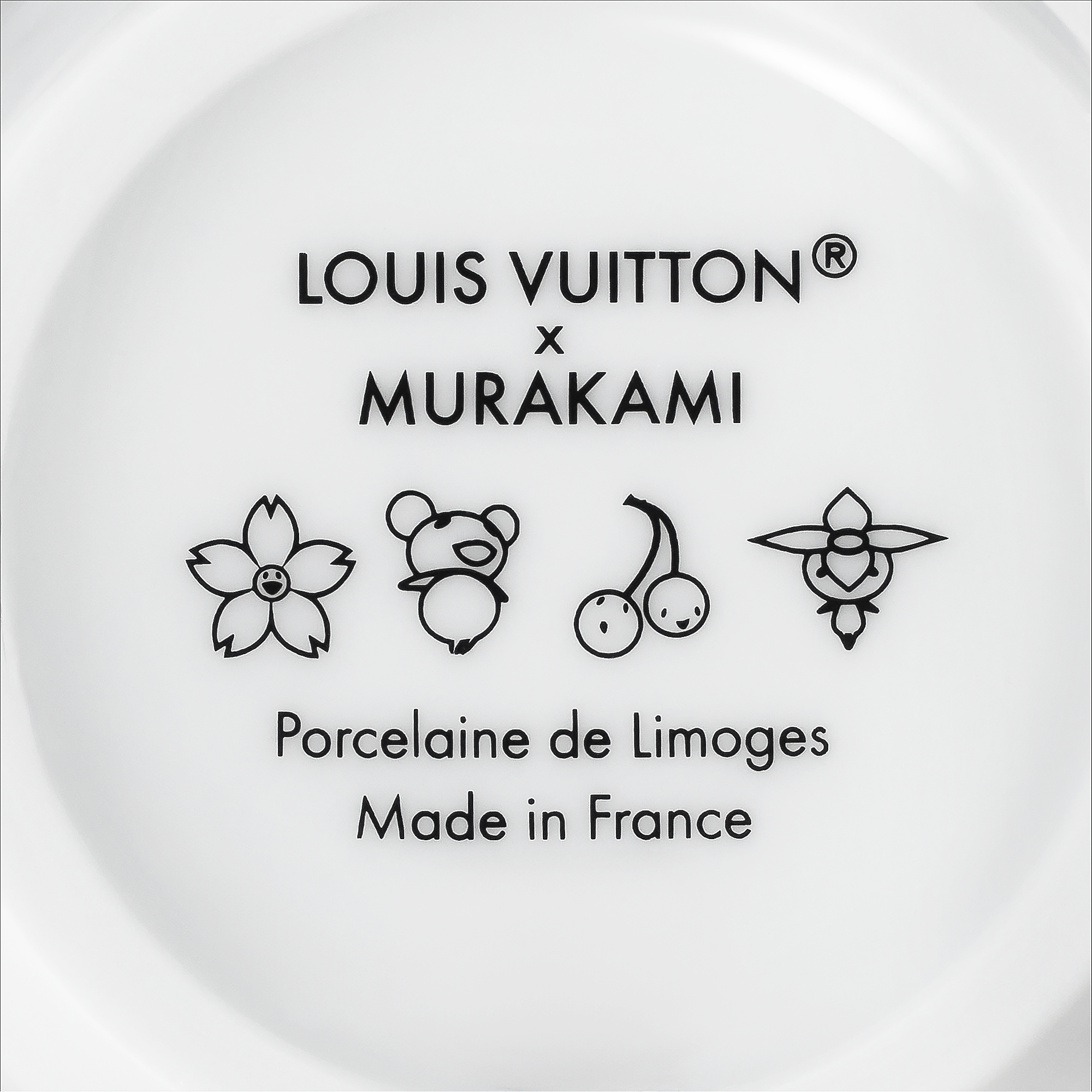 LV x TM Set of 2 Coffee Cups and Saucers