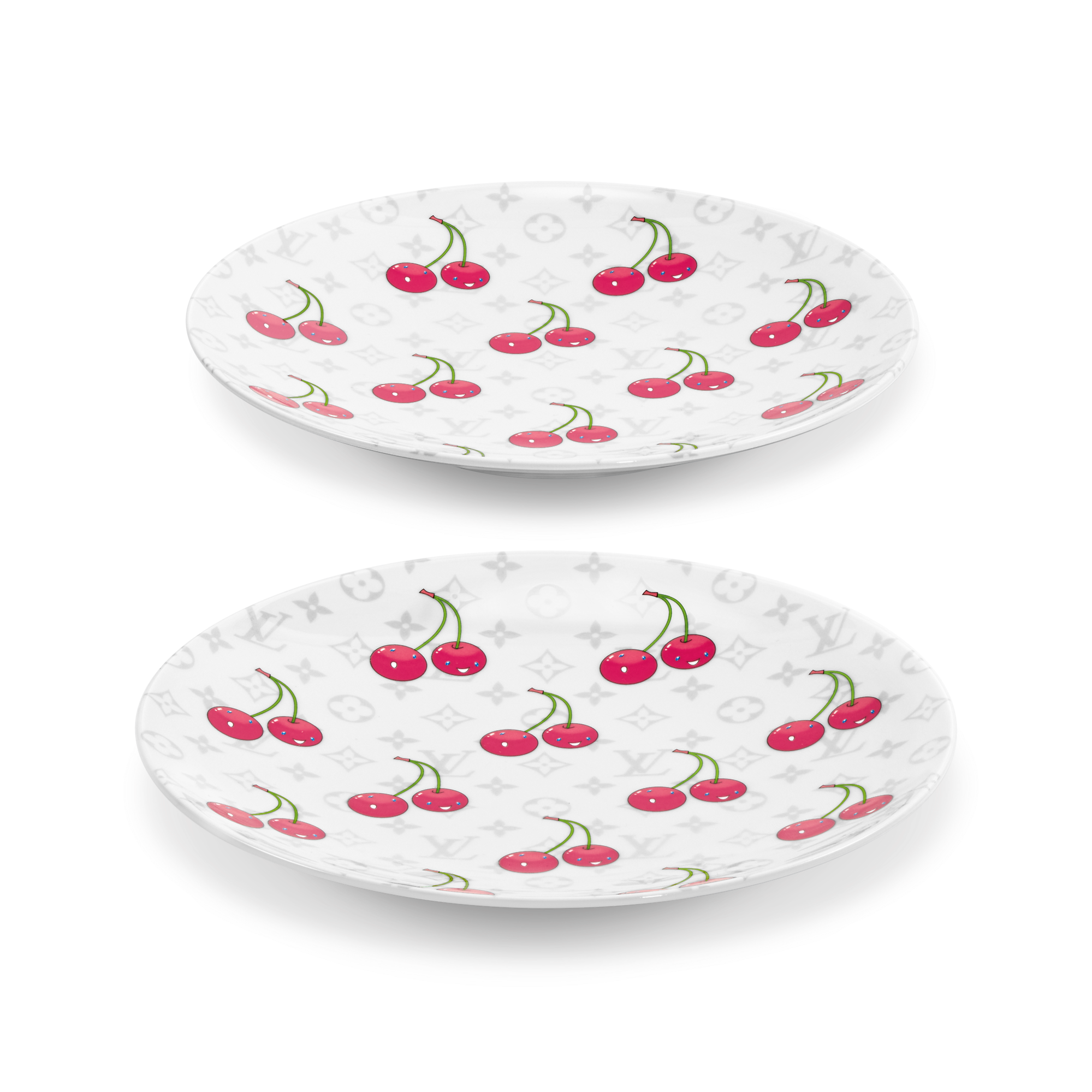LV x TM Set of 2 Dessert Plates