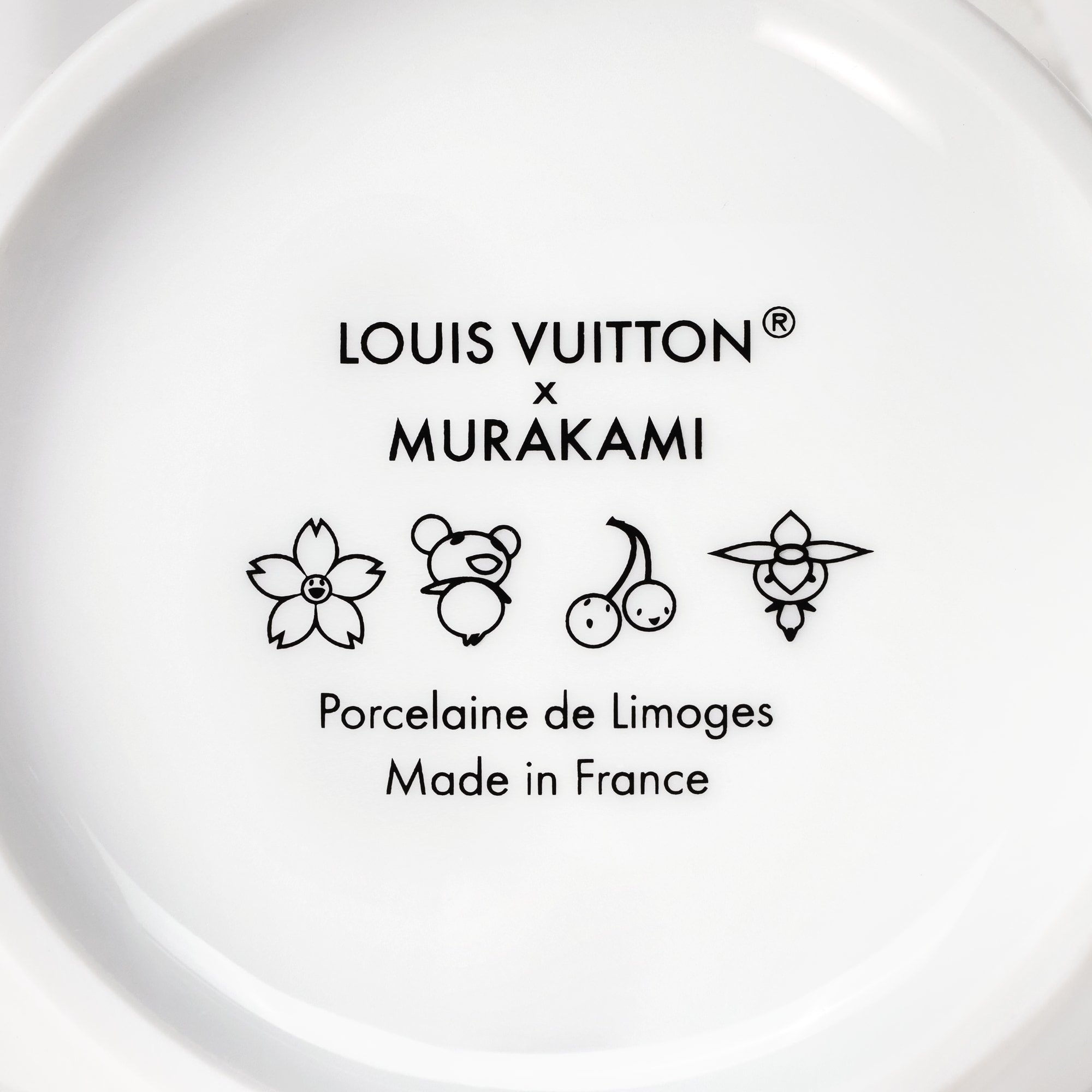 Monogram Cerises Home and Art of Dining Art of Dining LV x TM Set of 2 Teacups and Saucers | Louis Vuitton ® (Product zoom)