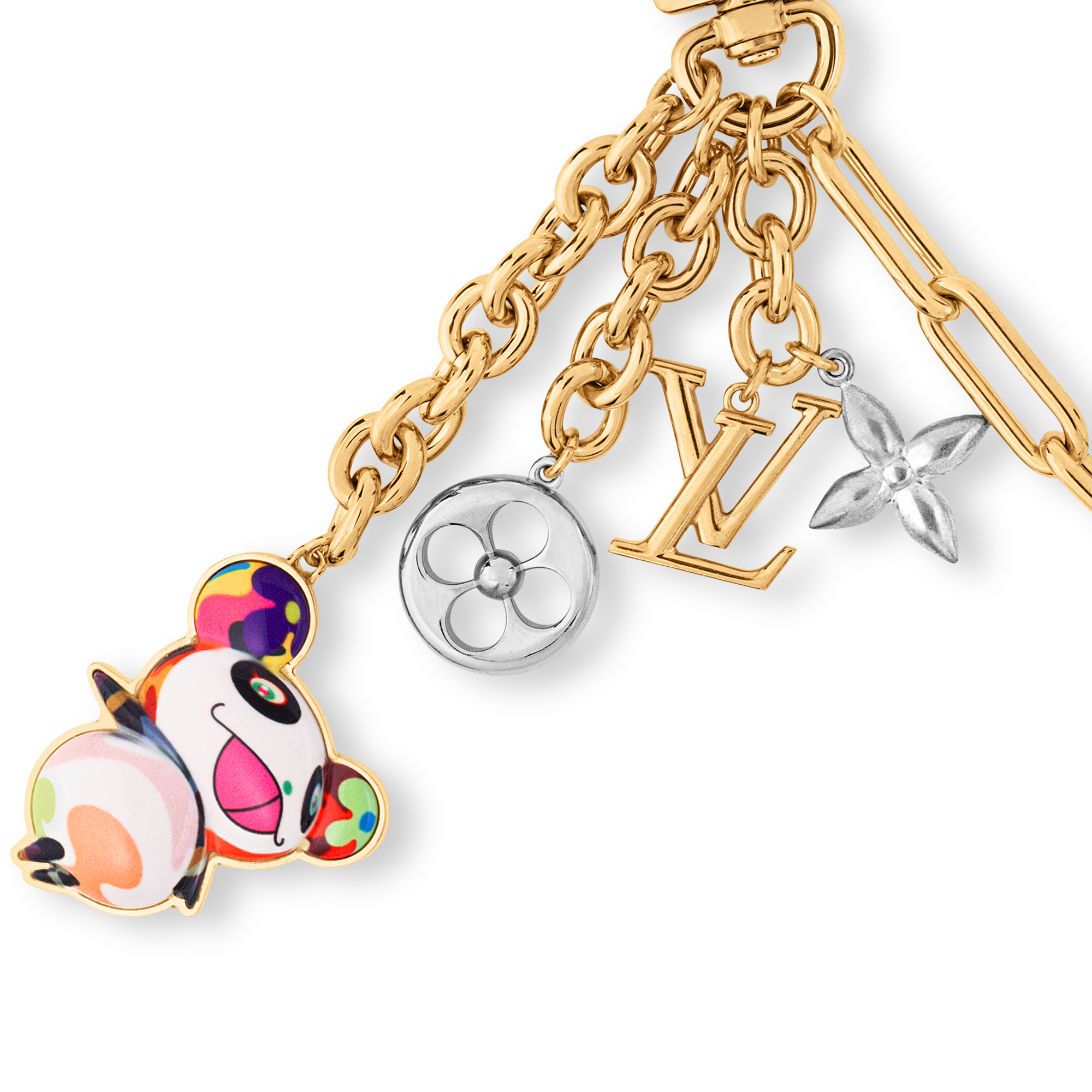 S00 Accessories Key Holders and Bag Charms LV x TM Superflat Bag Chain | Louis Vuitton ® (Product zoom)