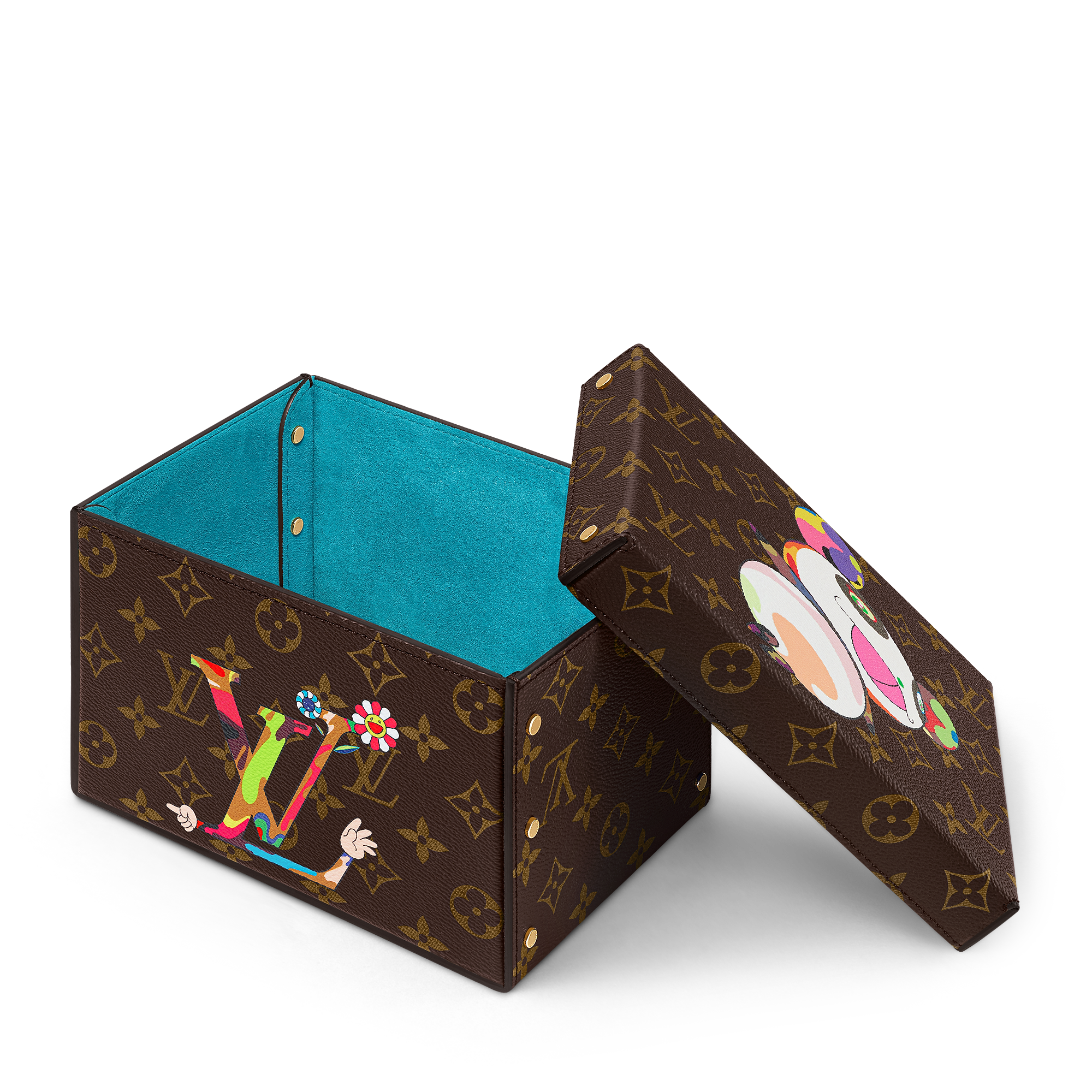 LV x TM Superflat Characters Cardboard Box