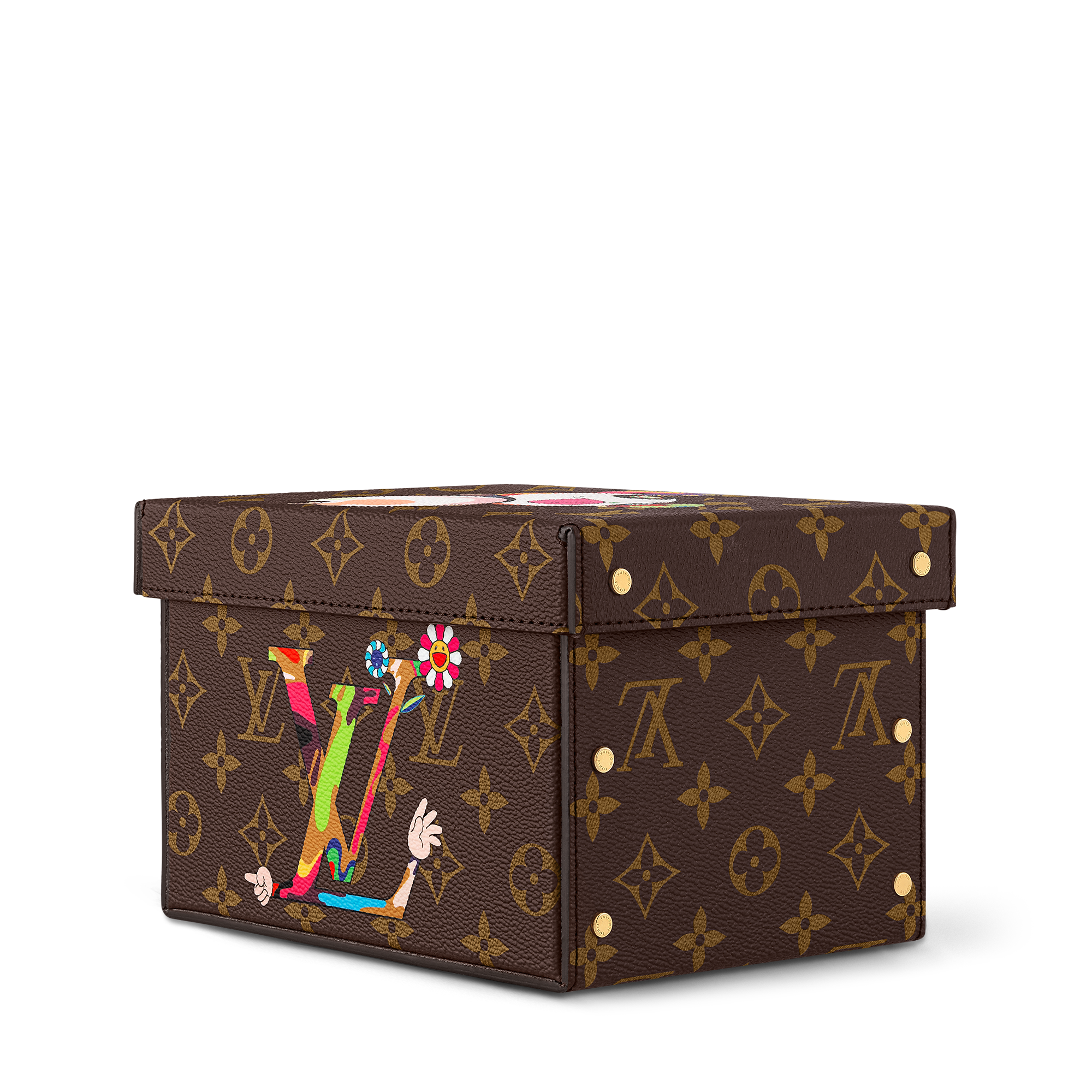 LV x TM Superflat Characters Cardboard Box