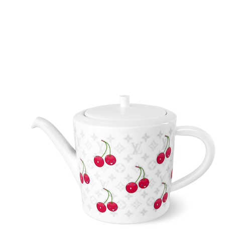Monogram Cerises Home and Art of Dining Art of Dining LV x TM Teapot | Louis Vuitton ® (Product zoom)