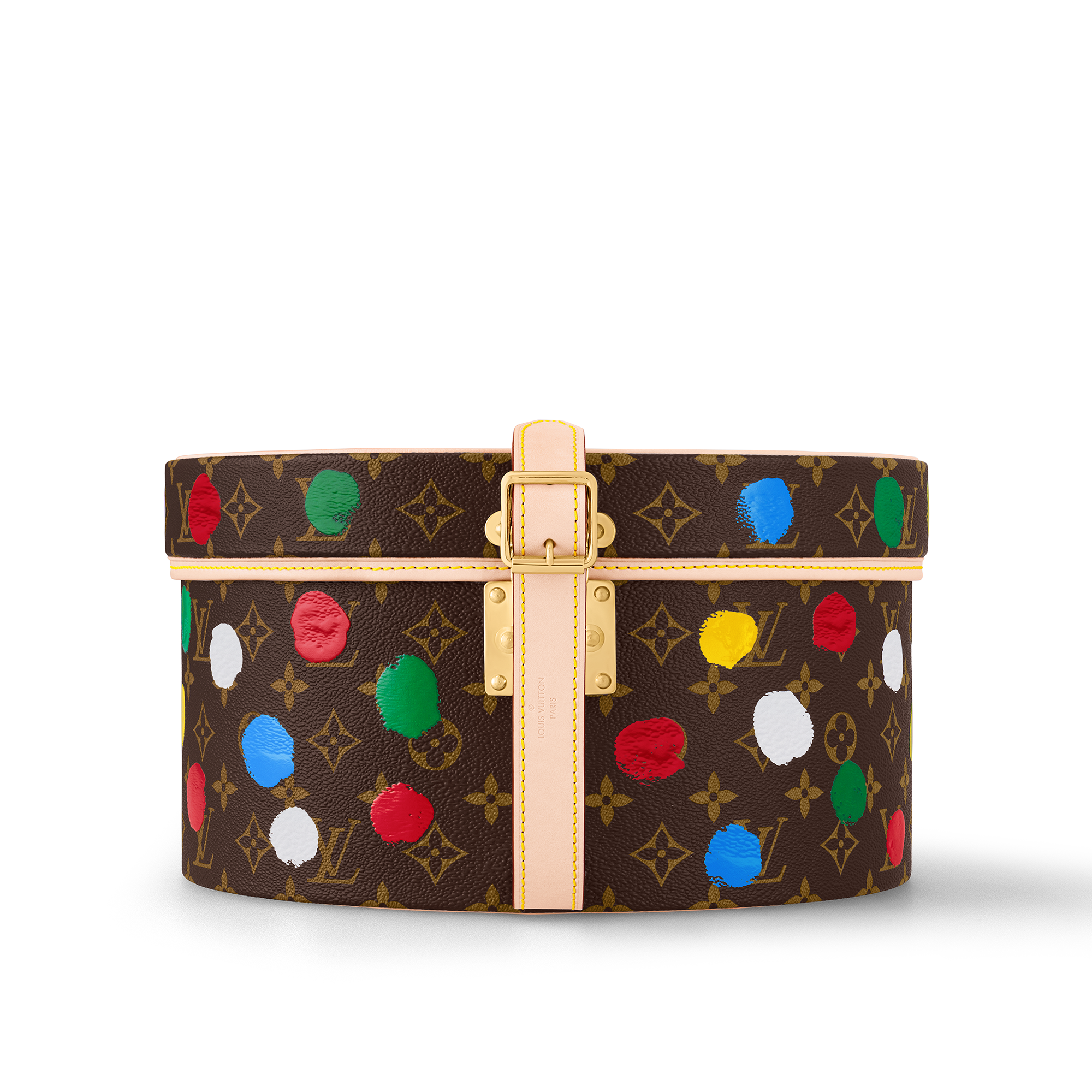 Monogram Hardsided Seasonal LV x YK Boîte Chapeau 30 | Louis Vuitton ® (Product zoom)