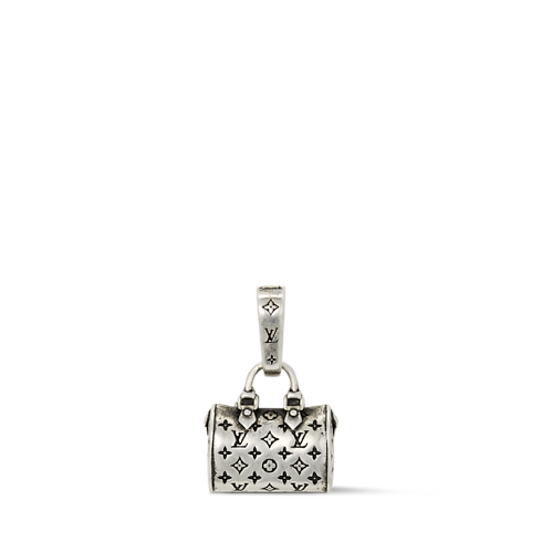 LV Yours Speedy Charm Front View