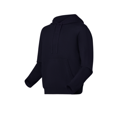 Ready-to-Wear Knitwear and Sweatshirts LVSE LV Embossed Hoodie | Louis Vuitton ® (Product zoom)