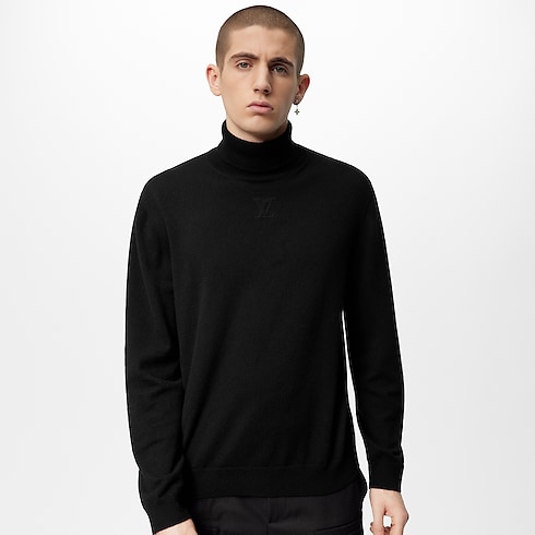 Ready-to-Wear Knitwear and Sweatshirts LVSE LV Embossed Turtle Neck | Louis Vuitton ® (Product zoom)