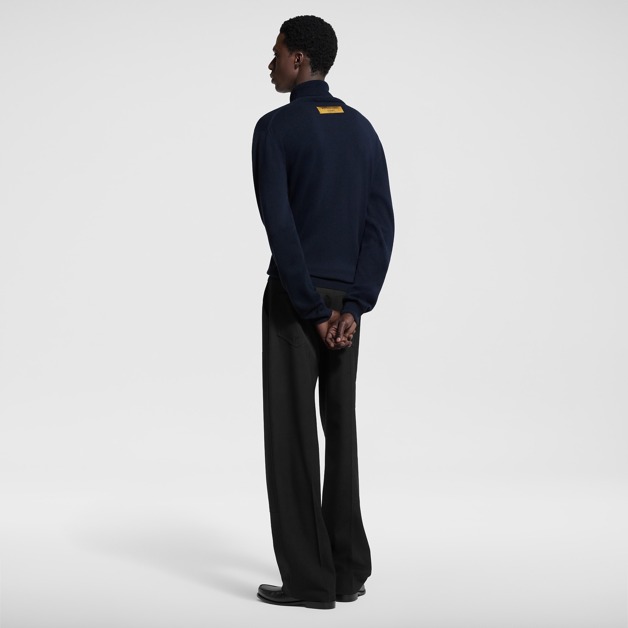LVSE LV Embossed Turtle Neck