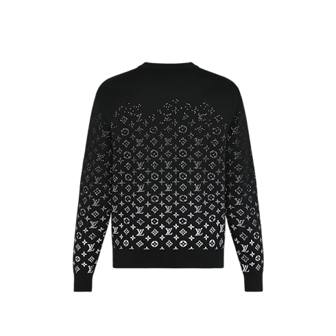 Ready-to-Wear Knitwear and Sweatshirts Lvse Monogram Degrade Crewneck | Louis Vuitton ® (Product zoom)