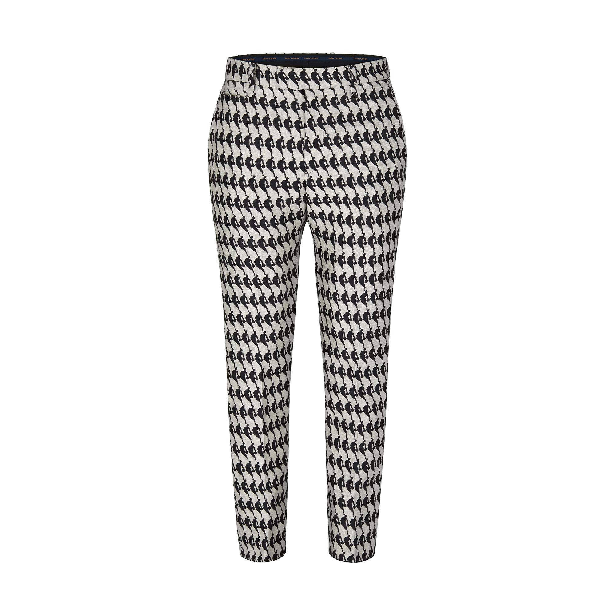 white slim fit trousers