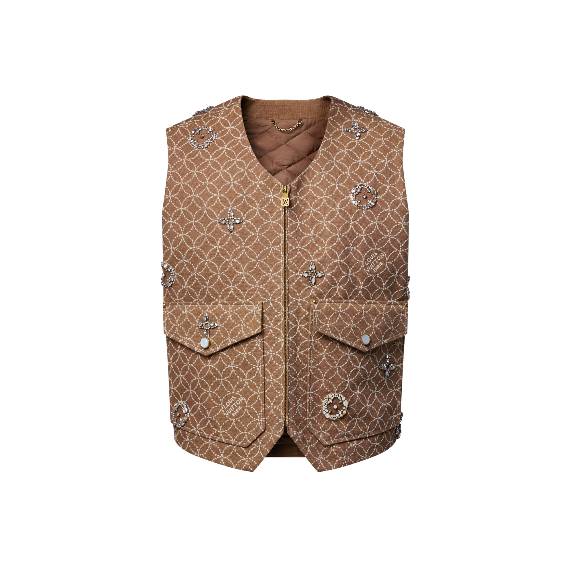  Ready-to-Wear Blazers and Jackets Made To Order Embroidered Workwear Gilet | Louis Vuitton ® (Product zoom)