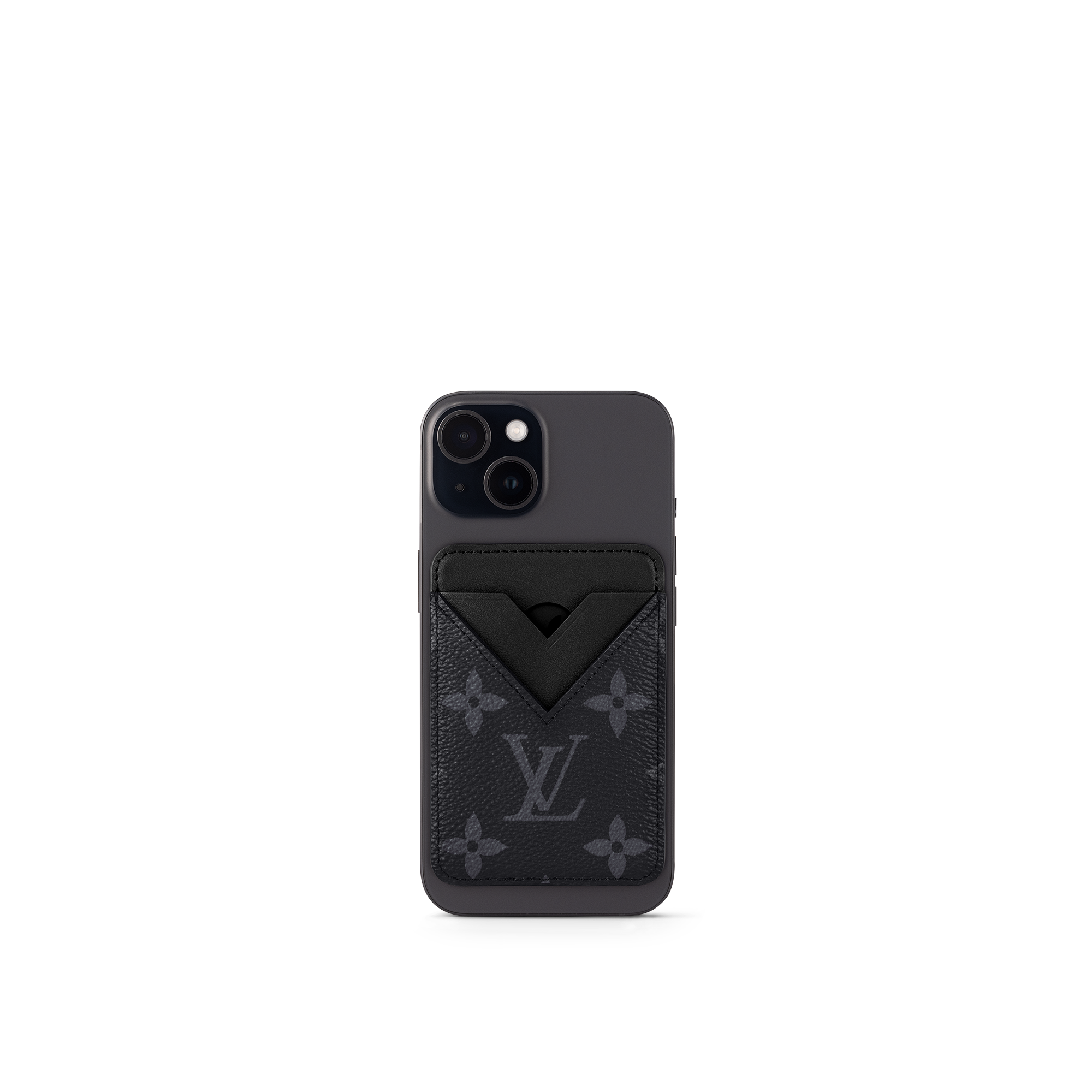 Monogram Eclipse Canvas Tech Objects and Accessories Smartphone Accessories Magnetic Card Holder | Louis Vuitton ® (Product zoom)