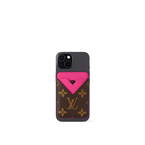 Monogram Tech Objects and Accessories Smartphone Accessories Magnetic Card Holder | Louis Vuitton ® (Product zoom)