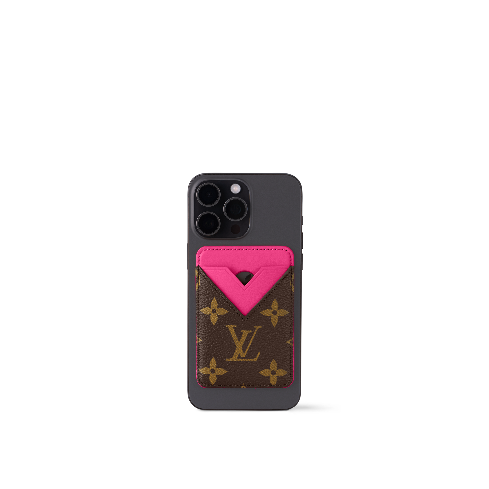 Monogram Tech Objects and Accessories Smartphone Accessories Magnetic Card Holder | Louis Vuitton ® (Product zoom)