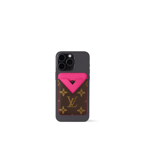 Monogram Tech Objects and Accessories Smartphone Accessories Magnetic Card Holder | Louis Vuitton ® (Product zoom)