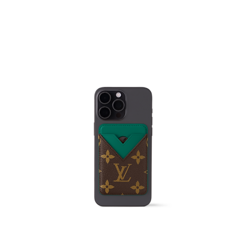 Monogram Tech Objects and Accessories Smartphone Accessories Magnetic Card Holder | Louis Vuitton ® (Product zoom)