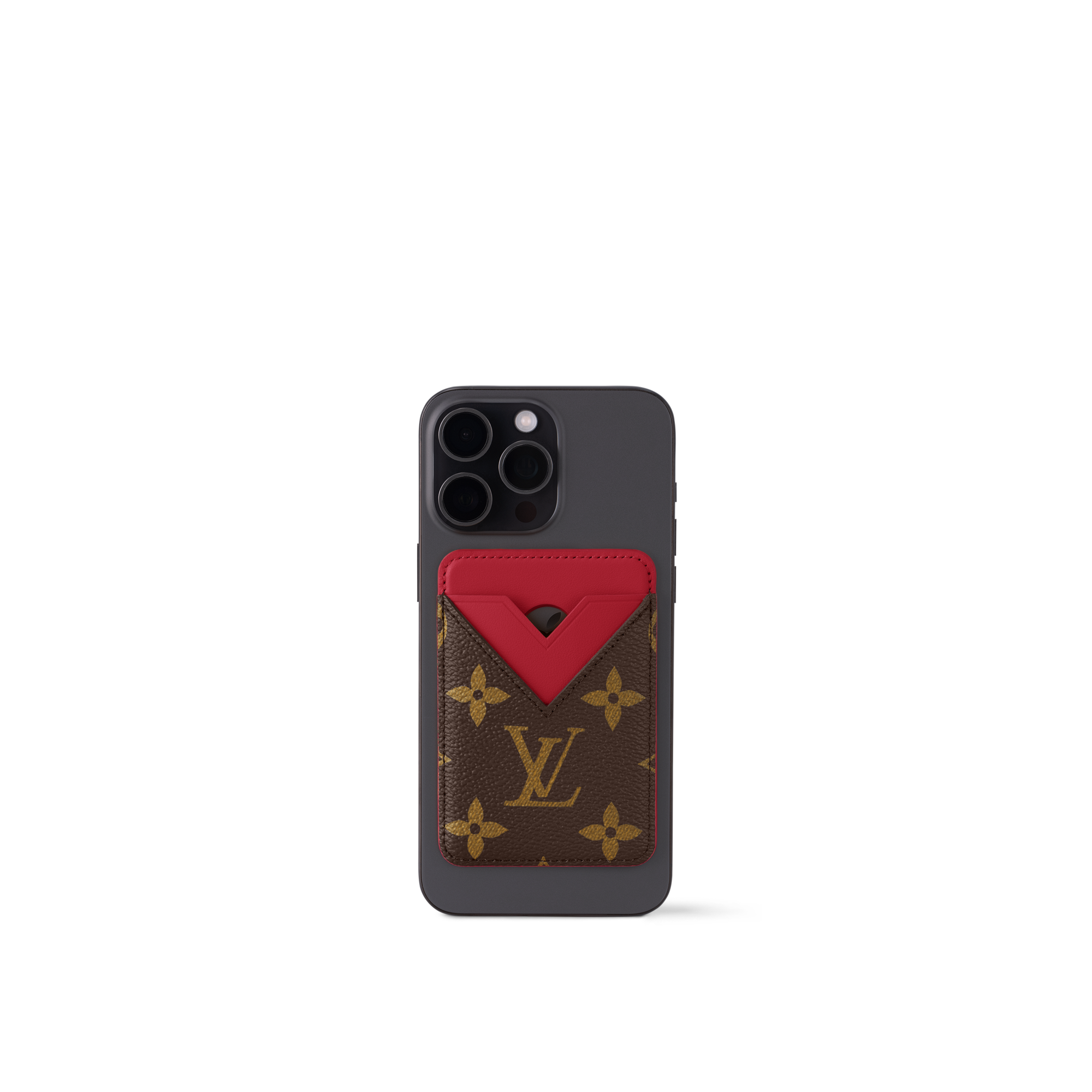 Monogram Tech Objects and Accessories Smartphone Accessories Magnetic Card Holder | Louis Vuitton ® (Product zoom)