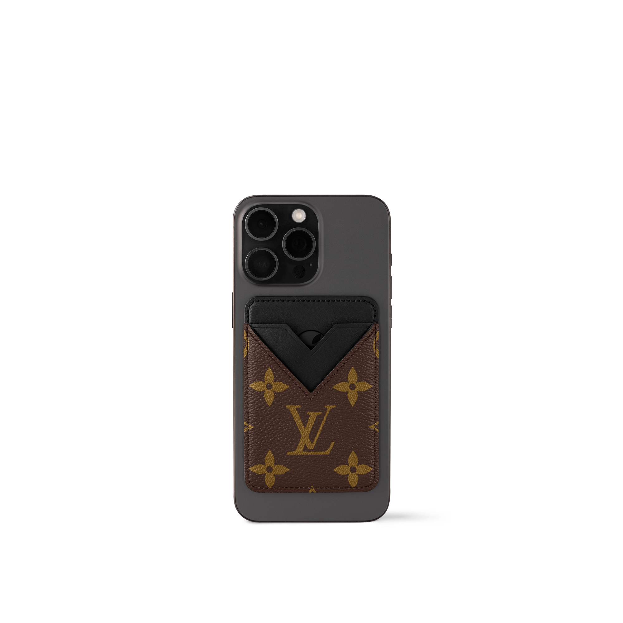 Monogram Tech Objects and Accessories Smartphone Accessories Magnetic Card Holder | Louis Vuitton ® (Product zoom)