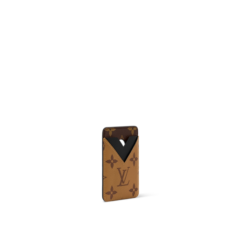 Monogram Reverse Small Leather Goods All Small Leather Goods Magnetic Card Holder | Louis Vuitton ® (Product zoom)